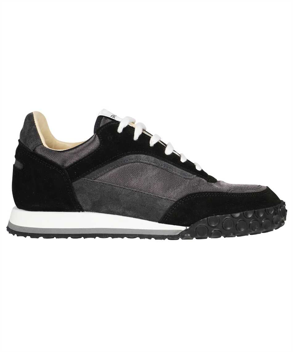 Leather low sneakers