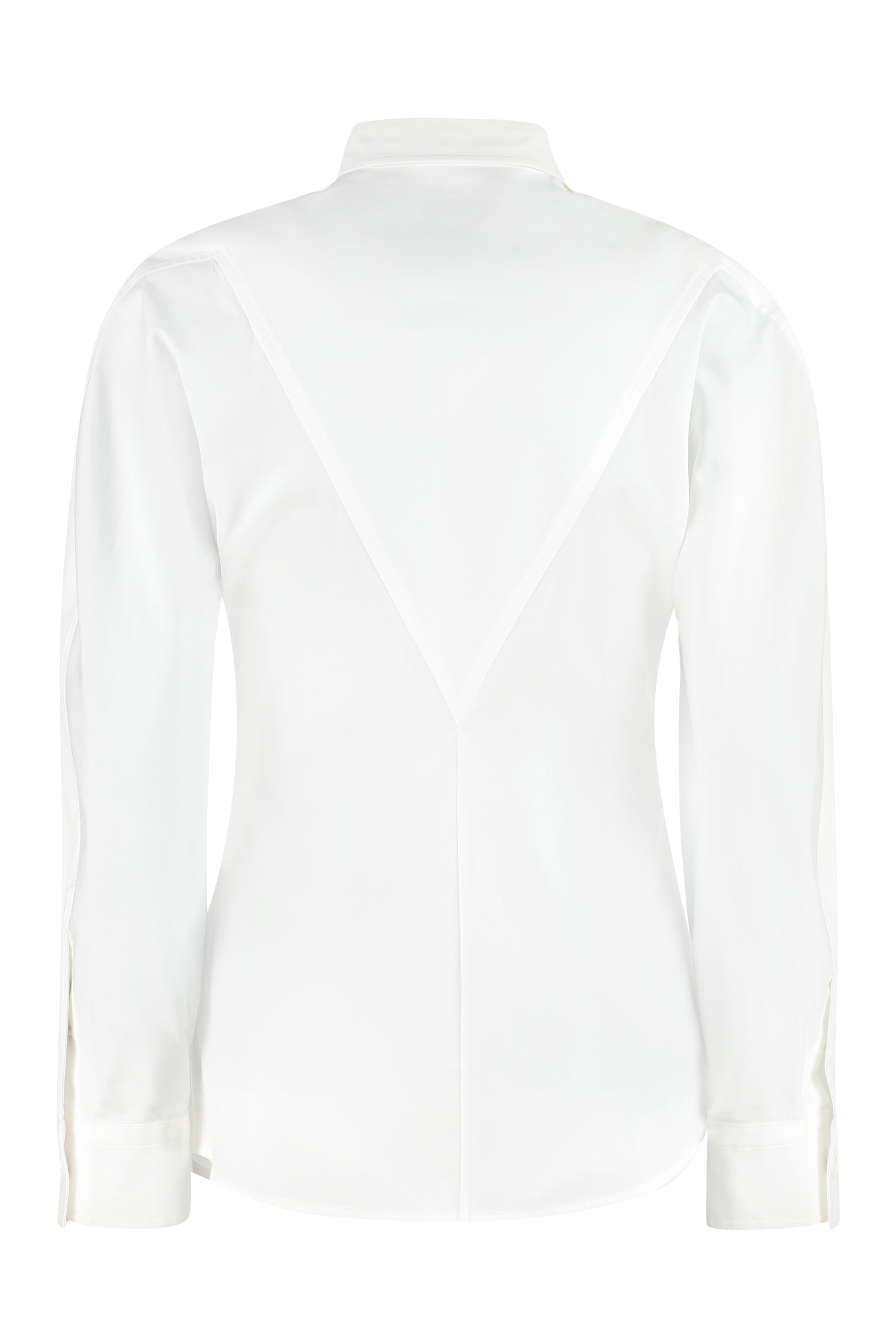 Classic Italian collar cotton shirt