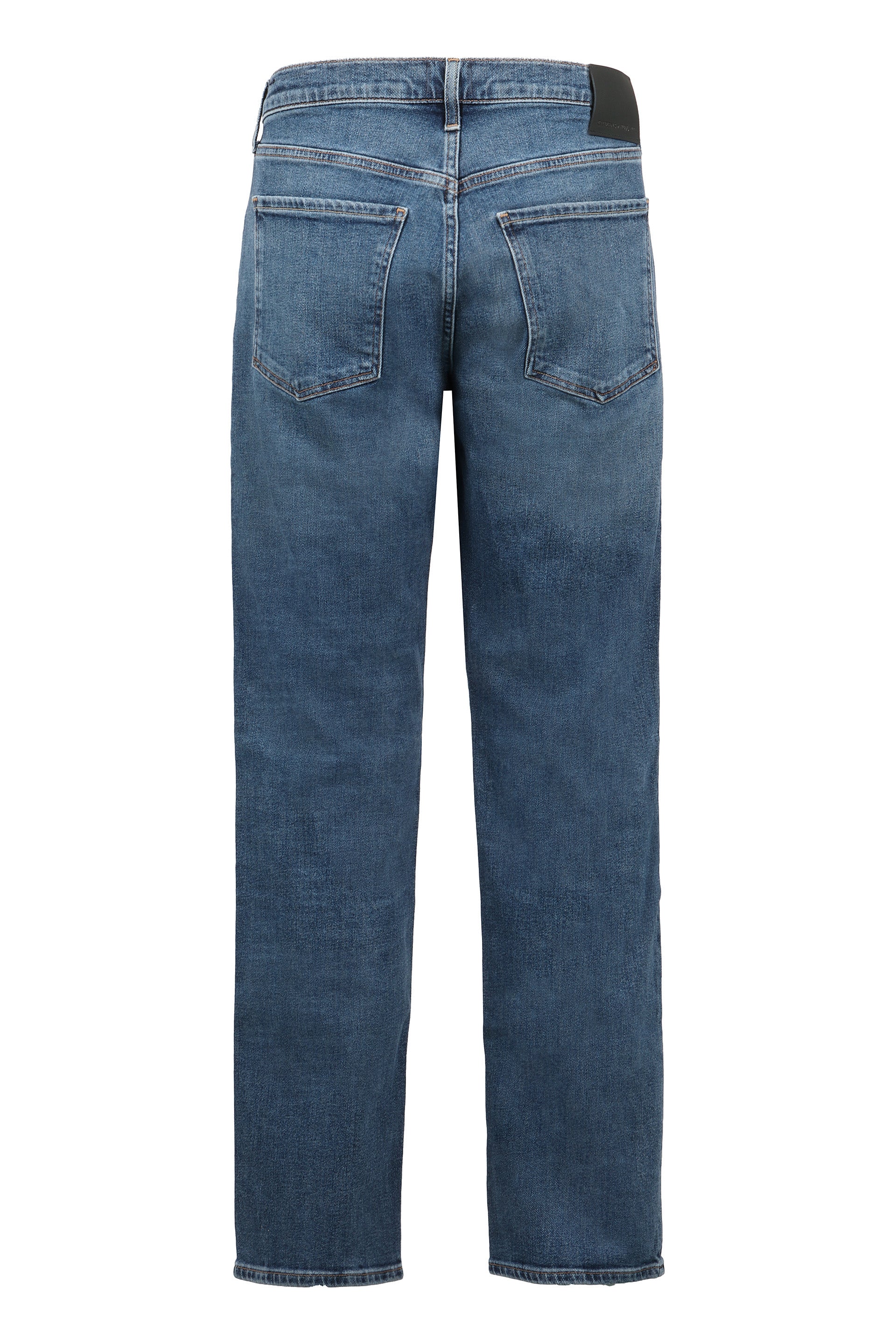 Elijah 5-pocket straight-leg jeans