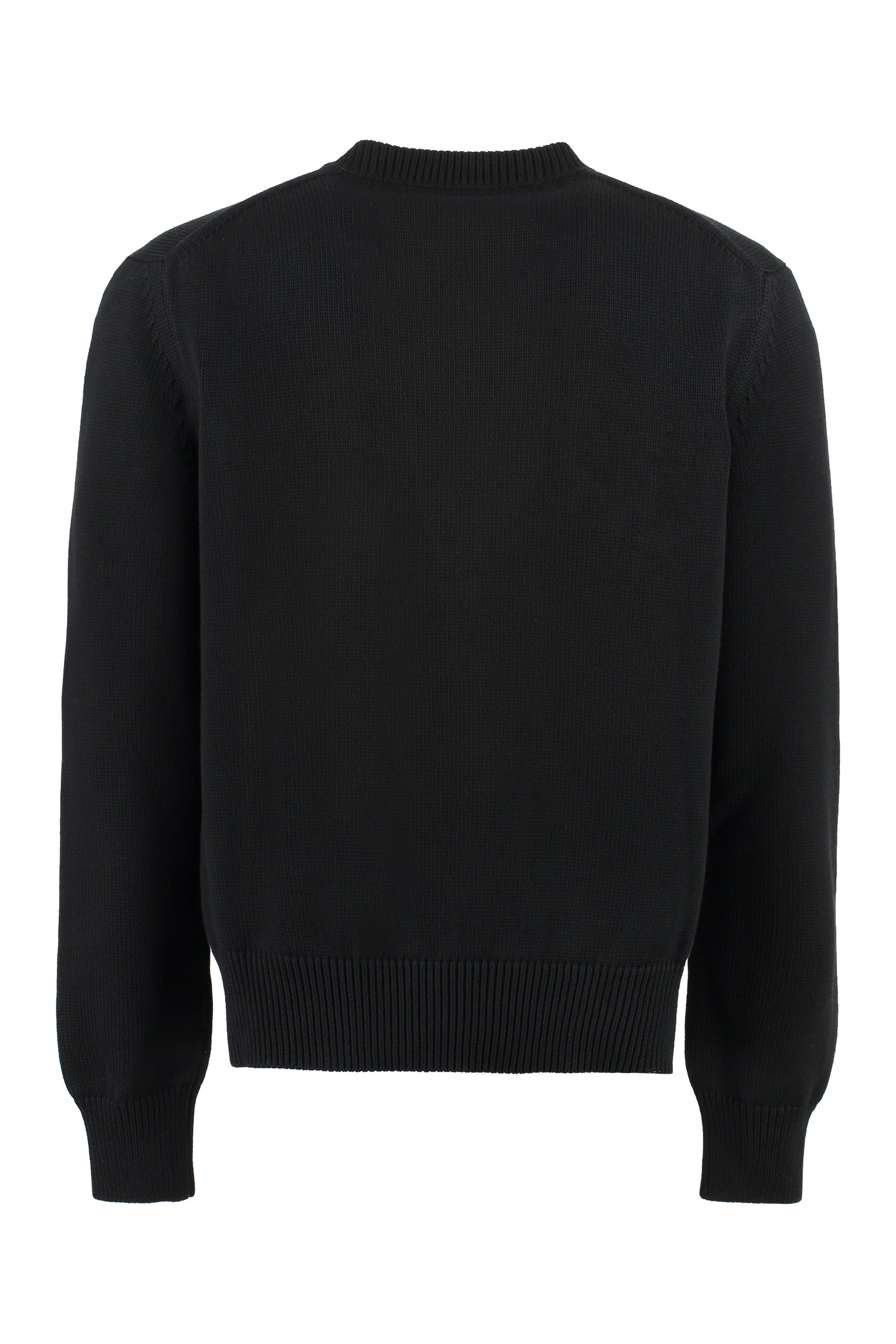 Cotton crew-neck sweater