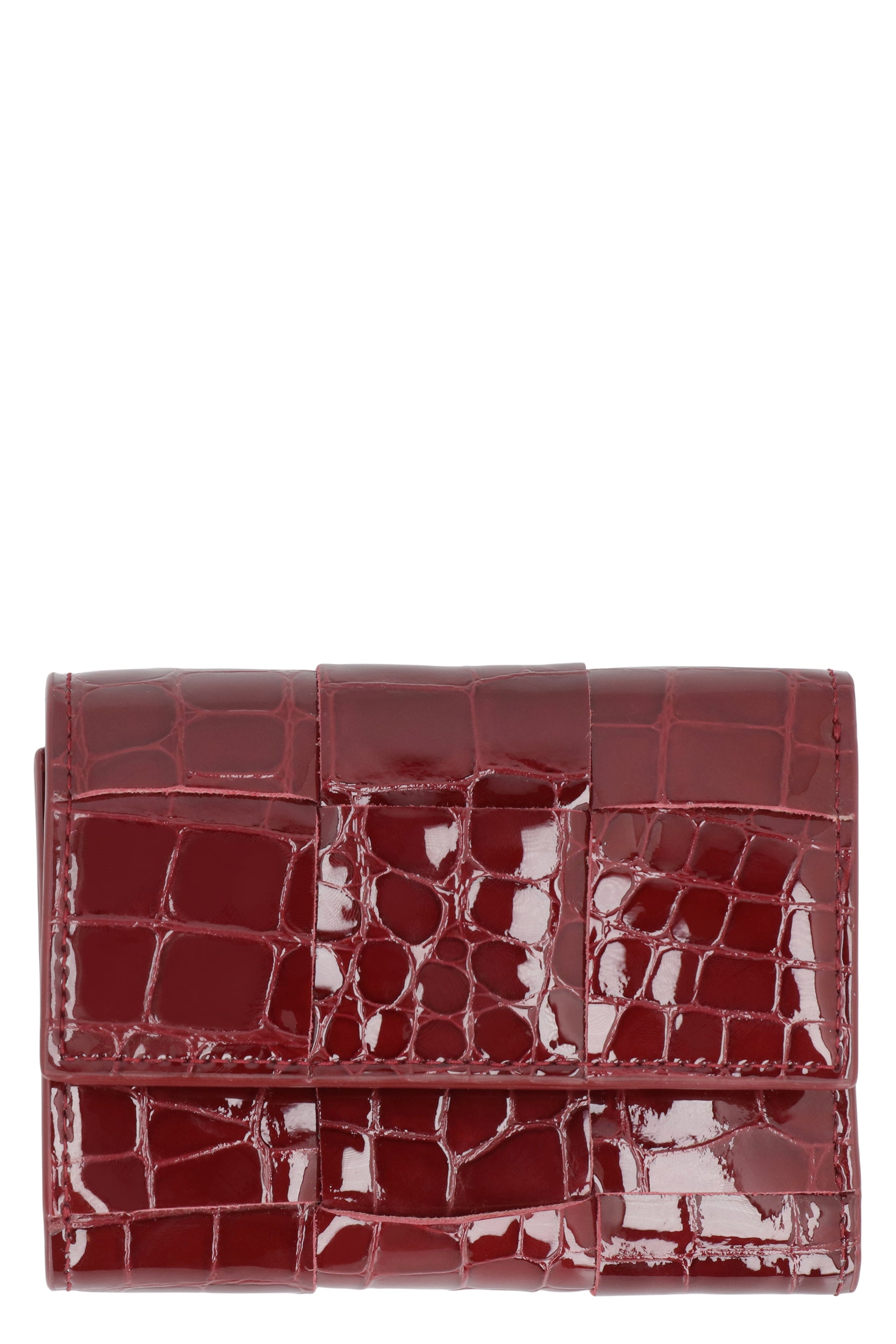 Intrecciato card case