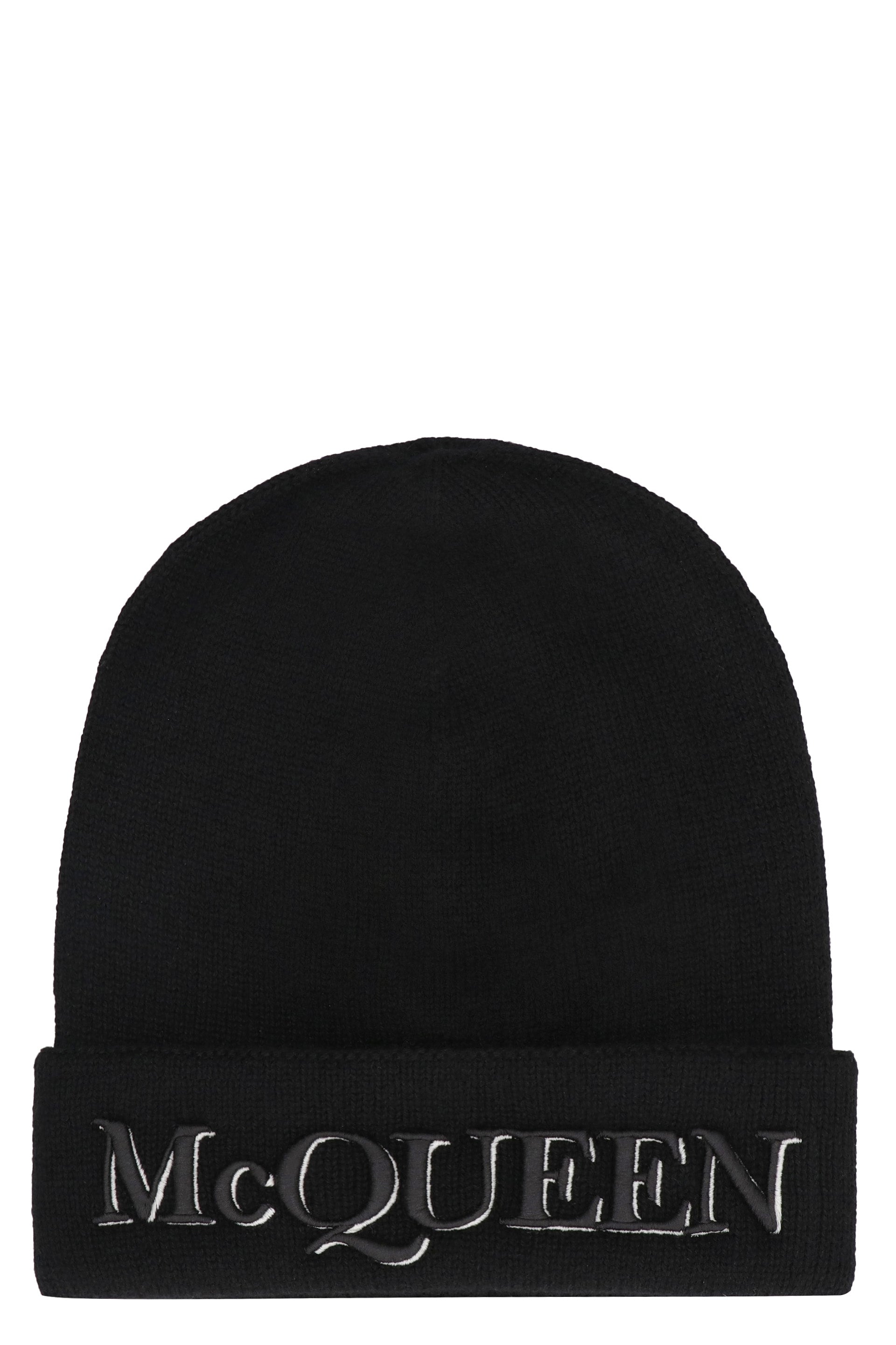 Logo wool beanie