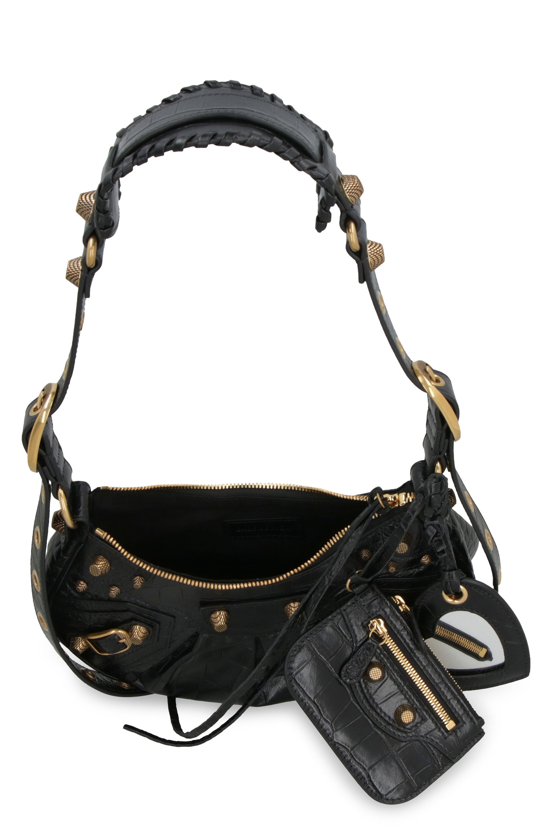 Le Cagole XS leather crossbody bag