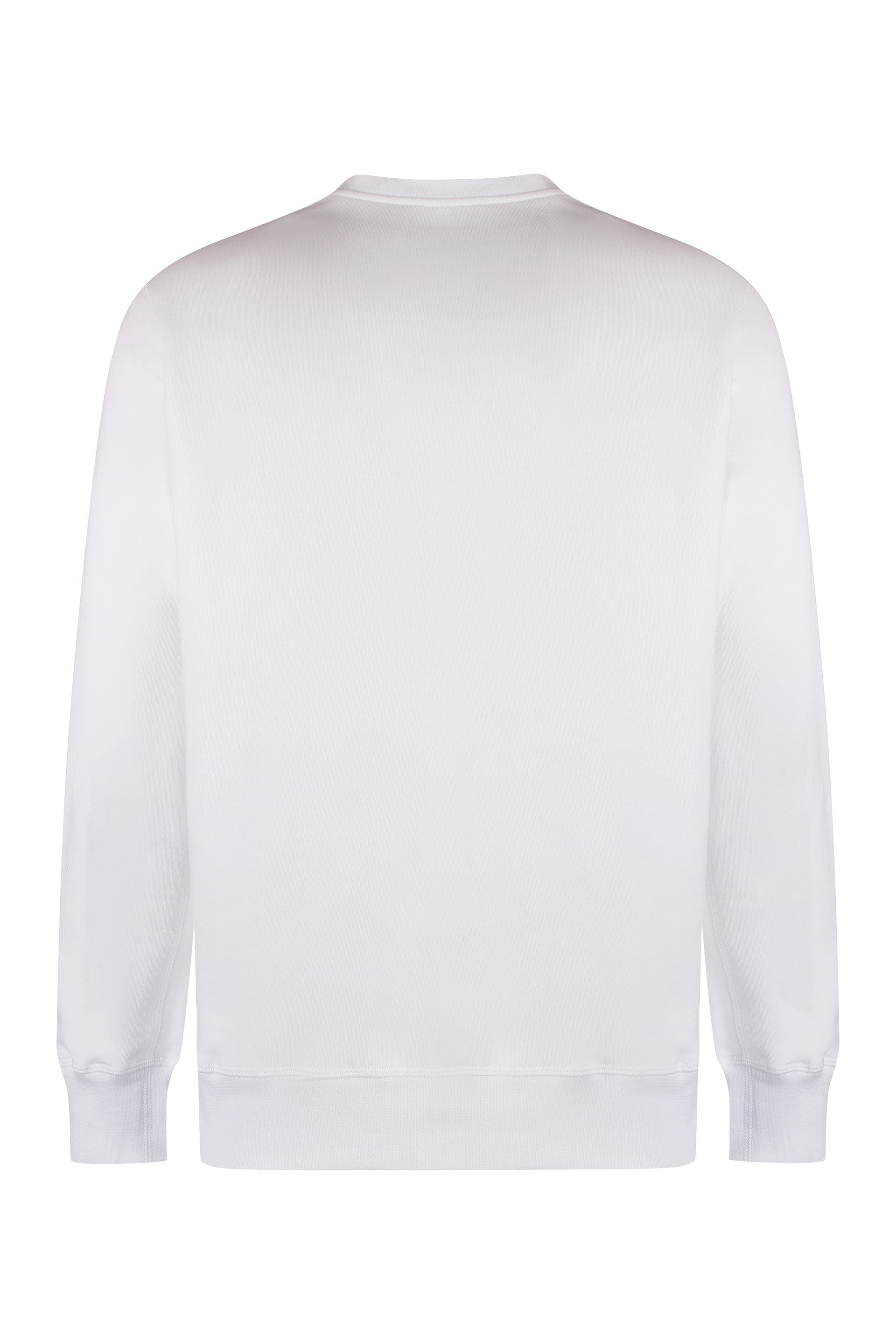 Cotton crew-neck sweatshirt