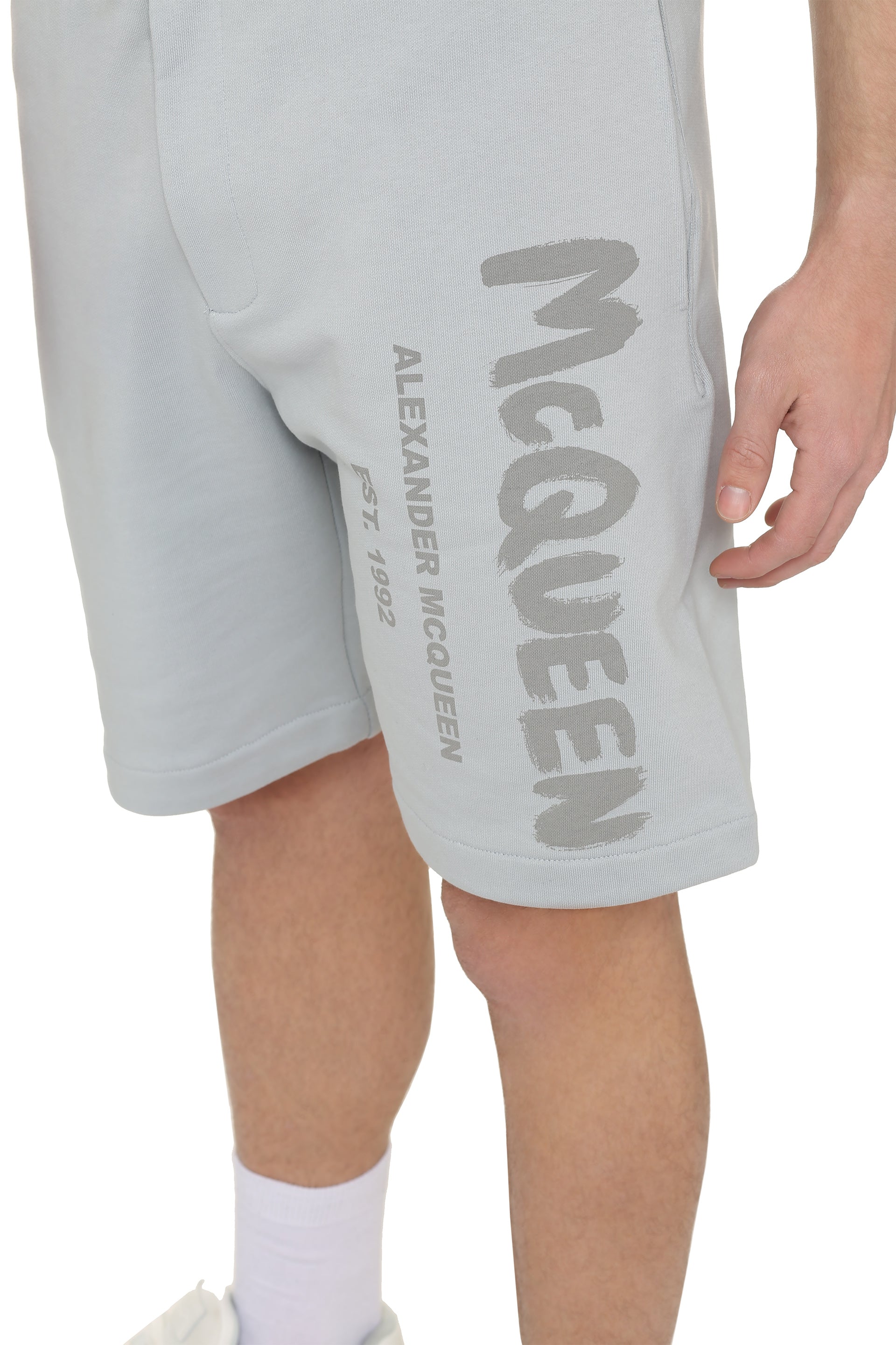 Logo print sweatshorts