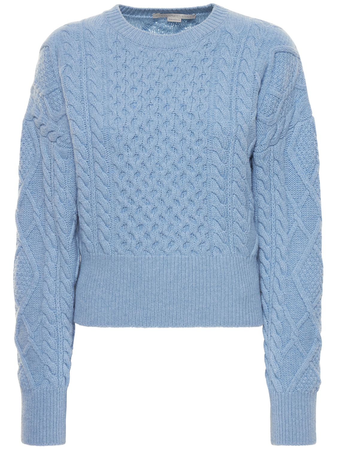 Elegant blue sweater for casual look