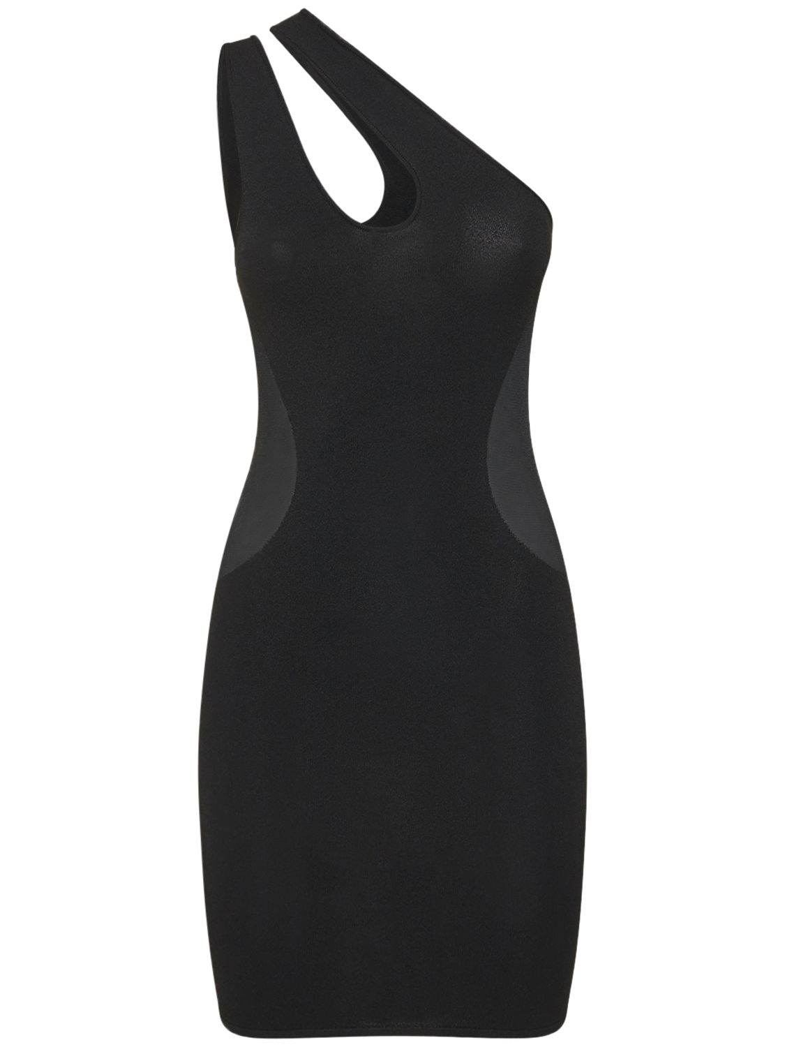 Elegant and sophisticated black minimalist dress