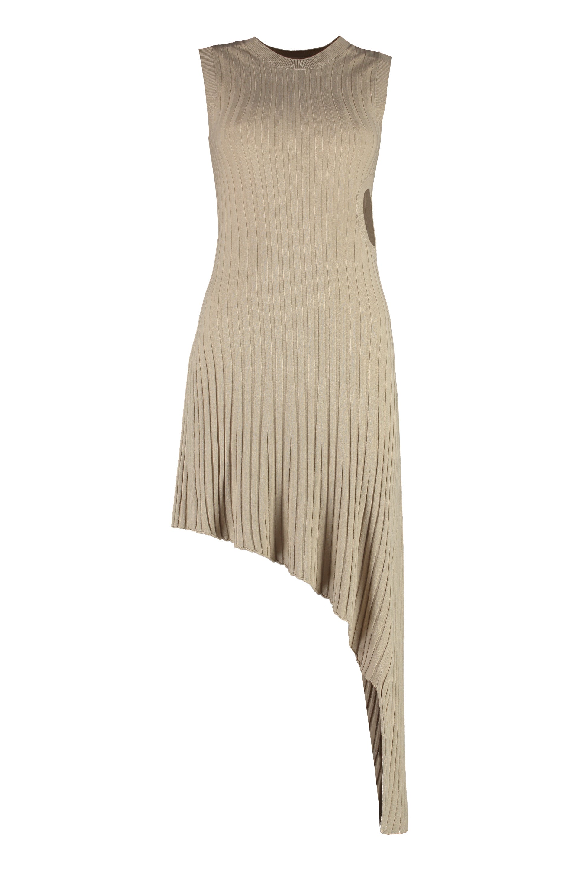 Ribbed knit dress