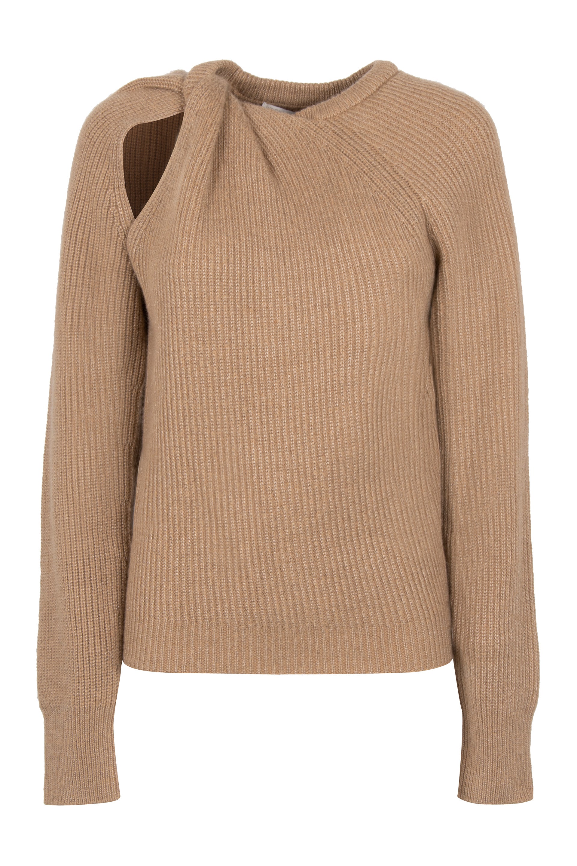 Crew-neck cashmere sweater