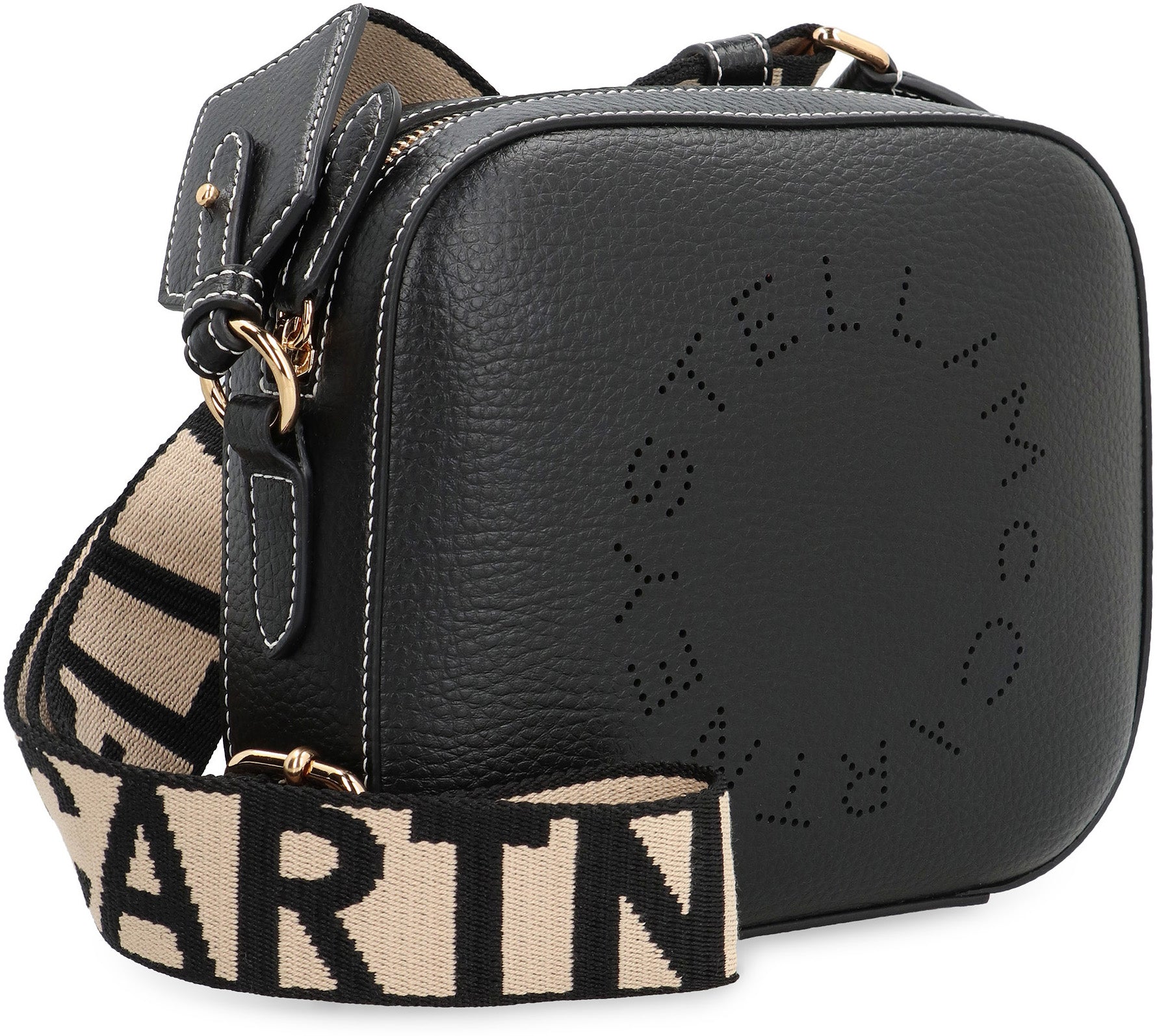 Stella Logo leather camera bag