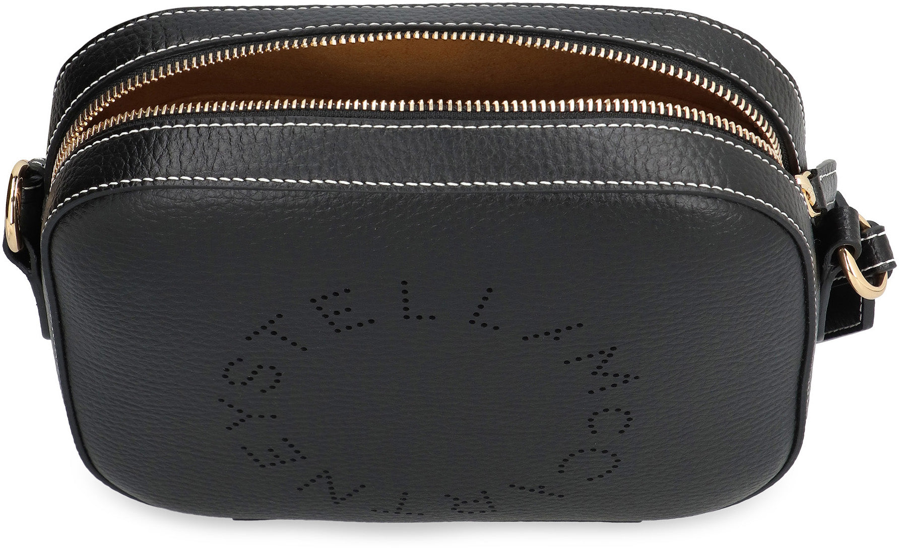 Stella Logo leather camera bag