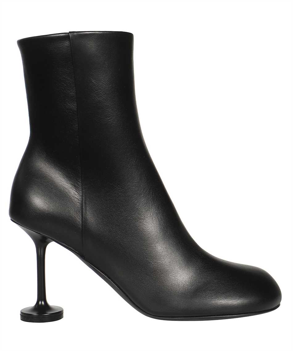 Leather ankle boots