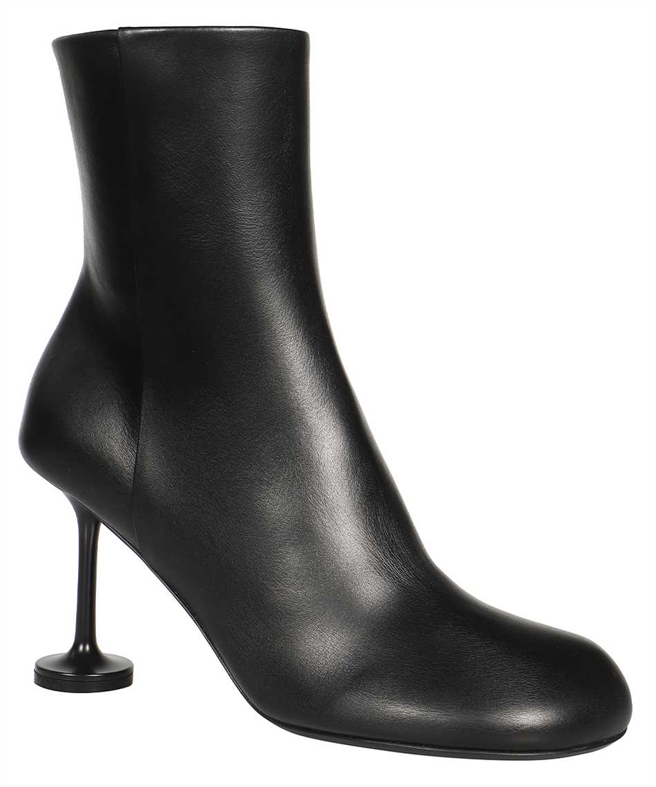 Leather ankle boots