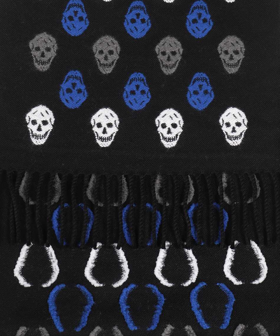 Skull print scarf