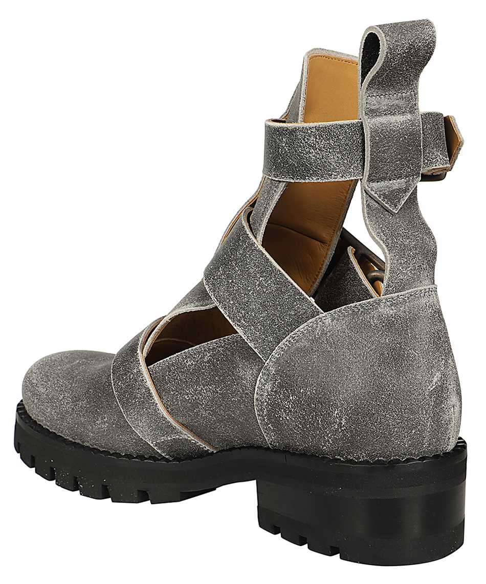 Leather boots