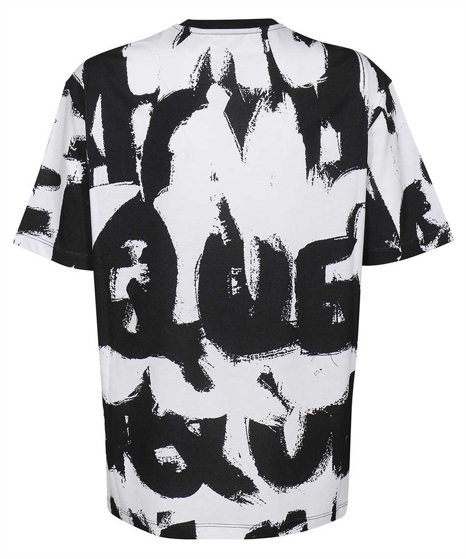 Short sleeve printed cotton t-shirt