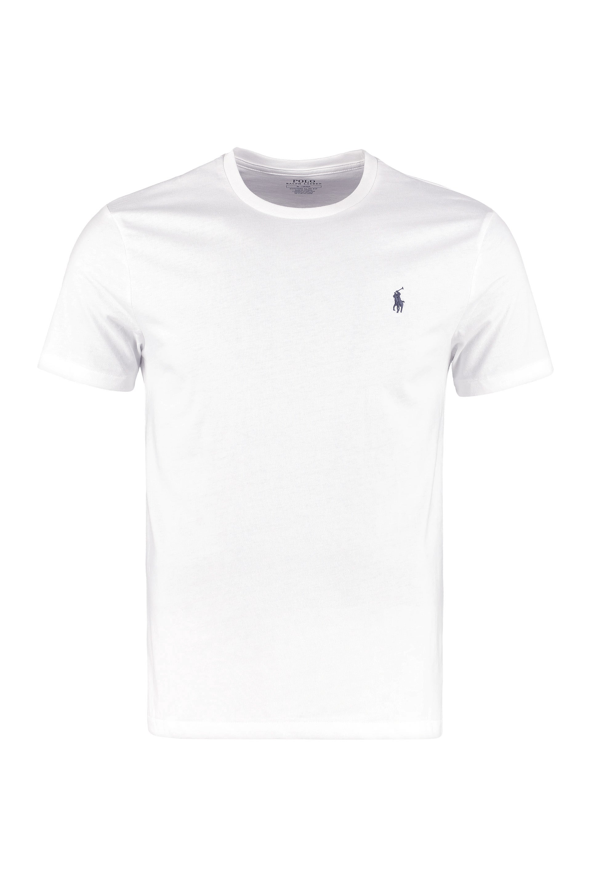 Crew-neck cotton t-shirt