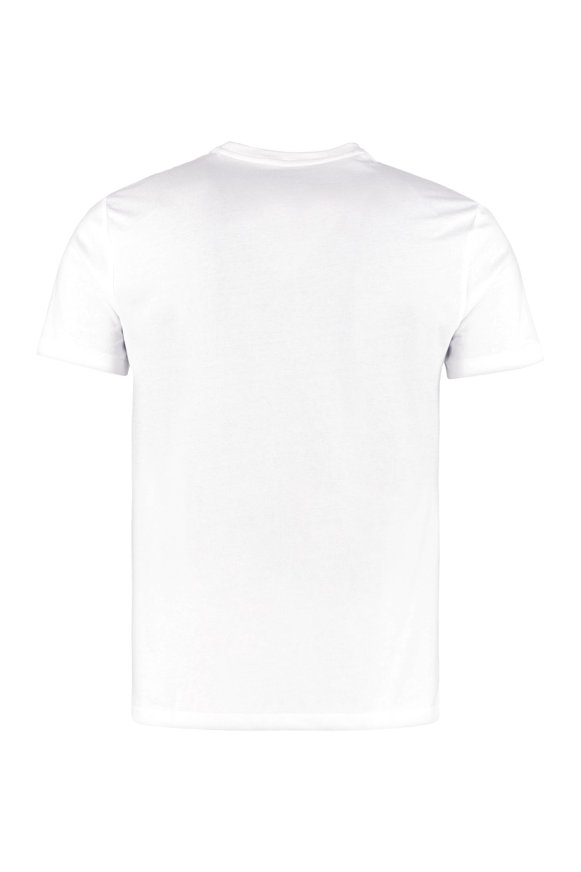 Crew-neck cotton t-shirt