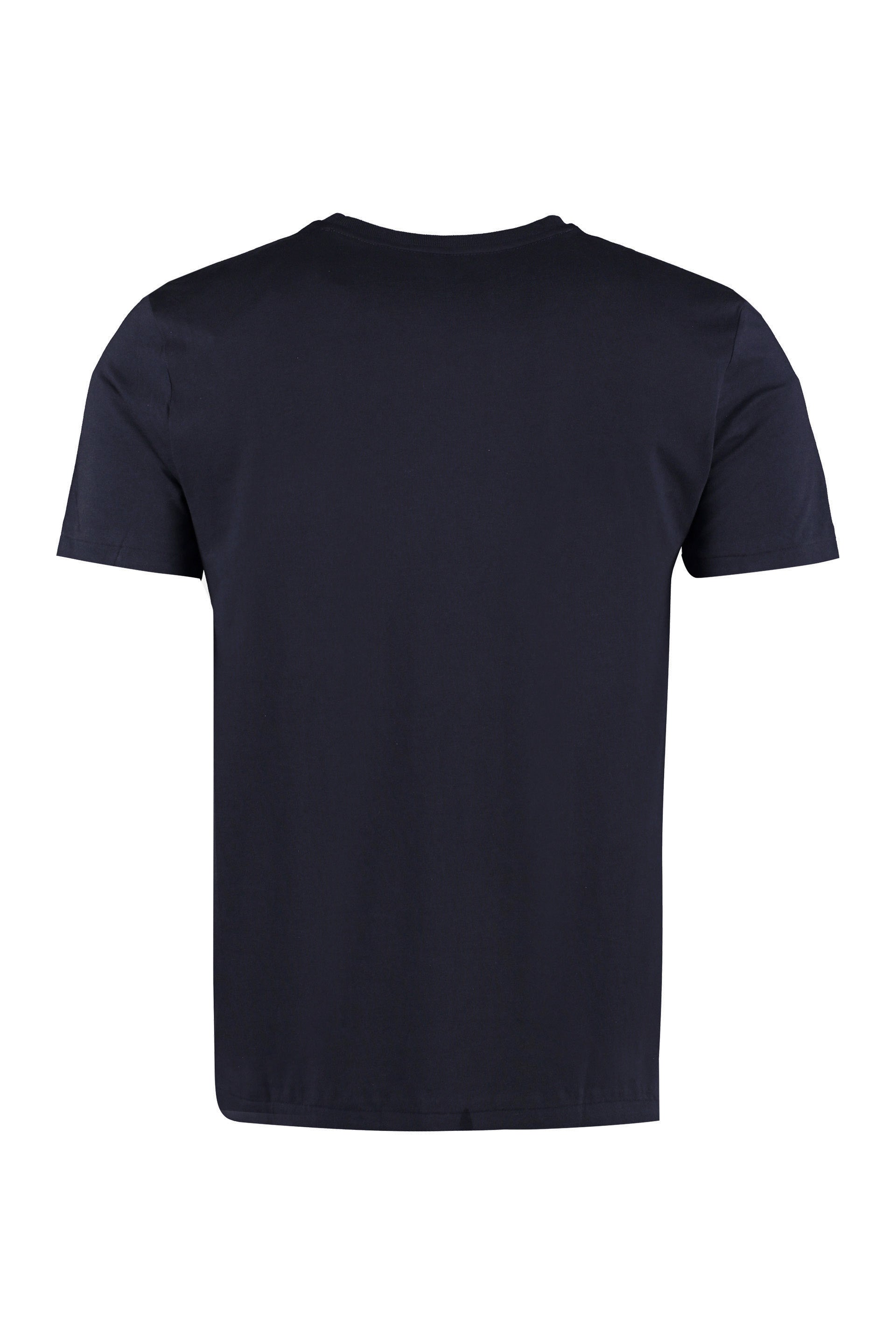Crew-neck cotton t-shirt