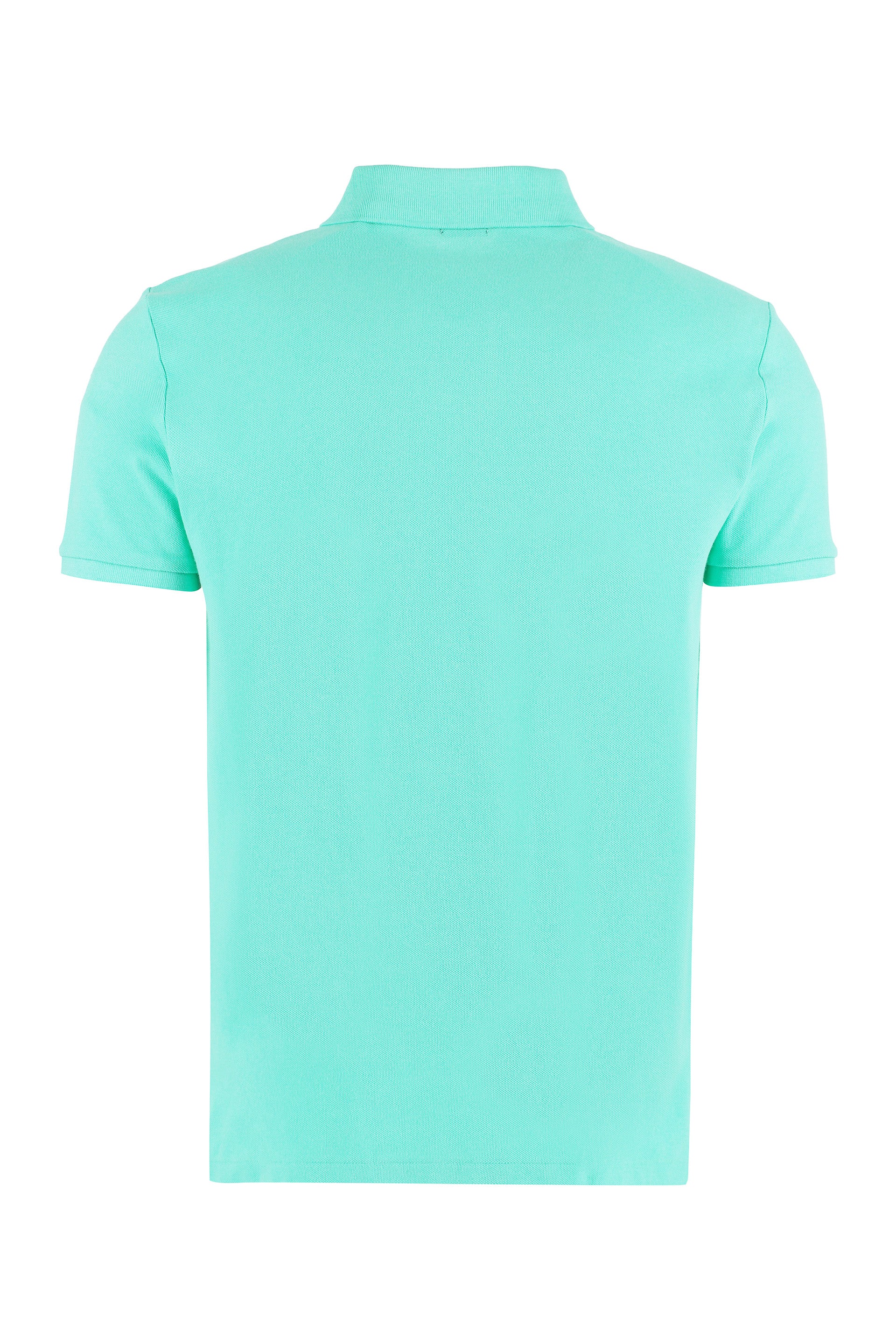 Cotton-piqué polo shirt