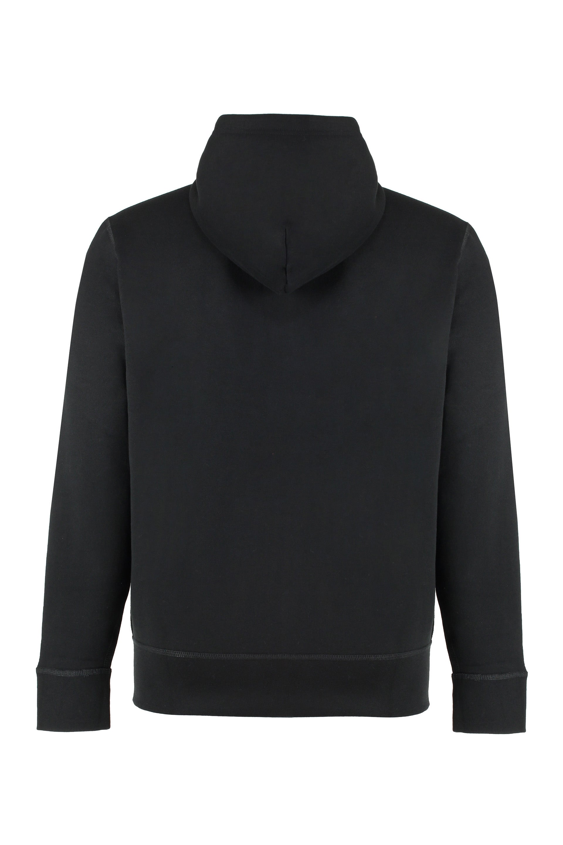 Cotton blend full-zip sweatshirt