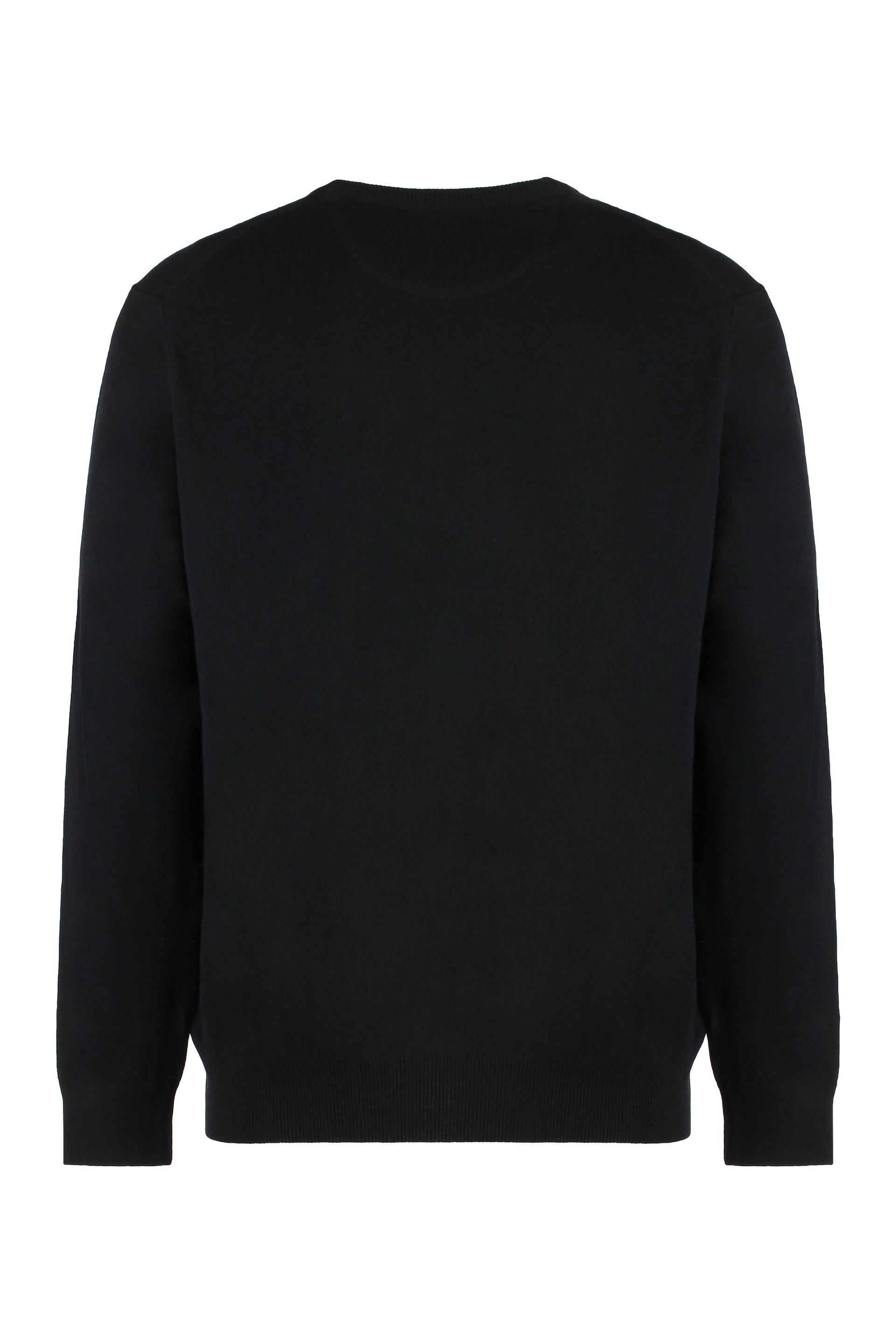 Crew-neck wool sweater