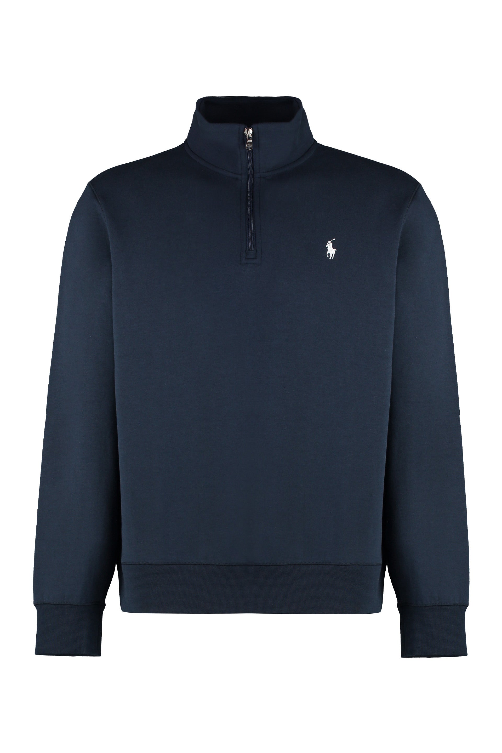 Half zip sweatshirt