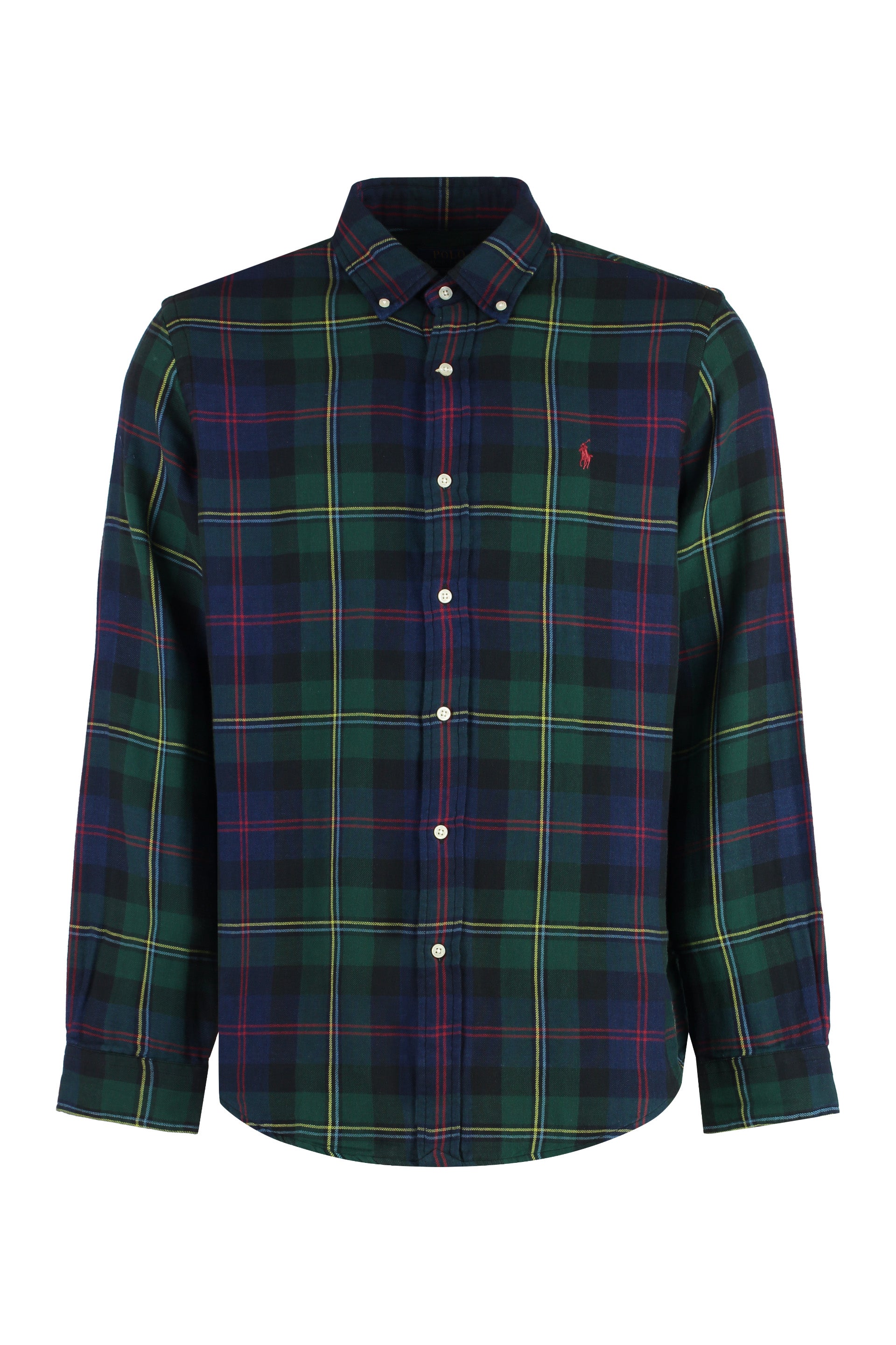 Checked flannel shirt