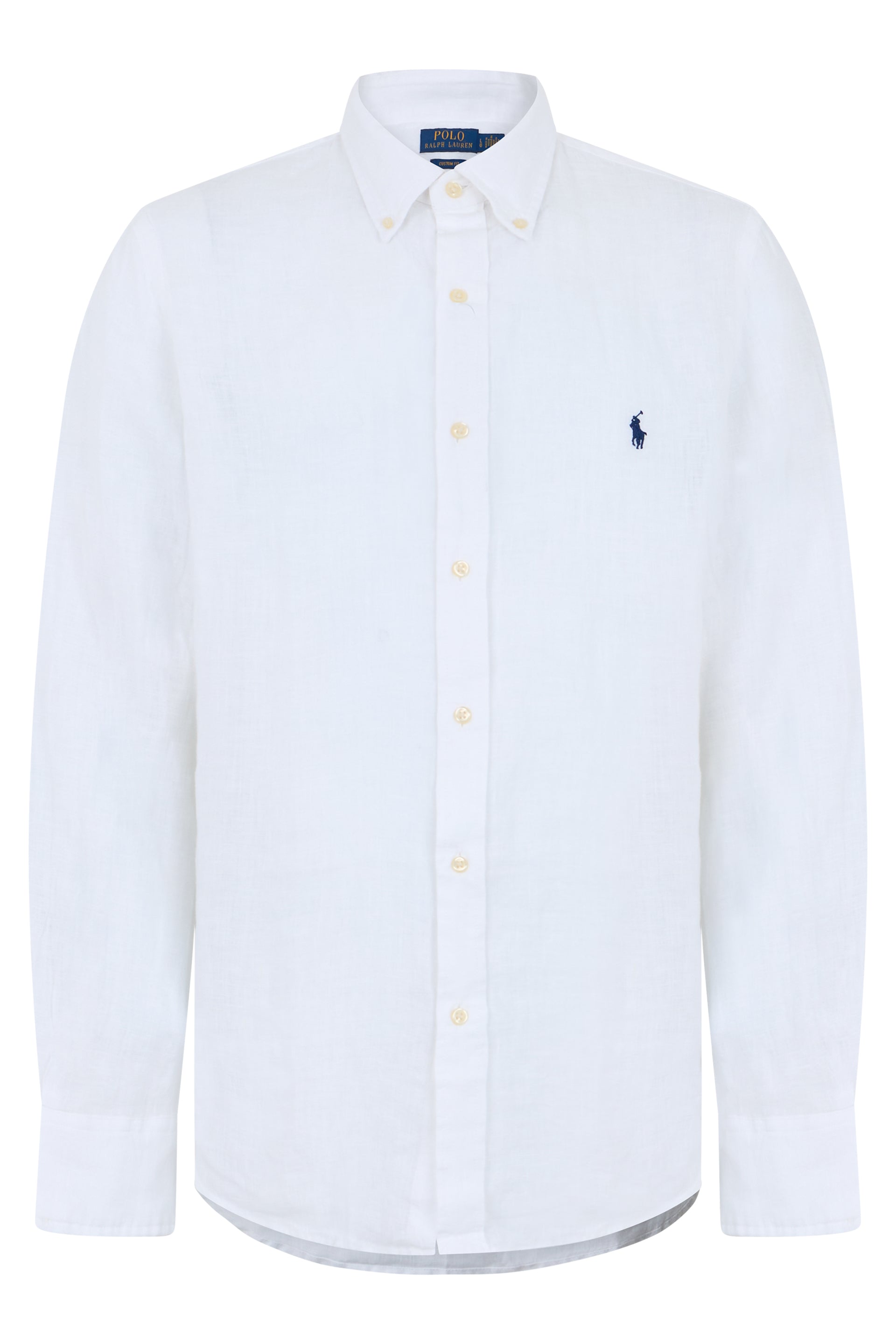 Linen shirt with long sleeves