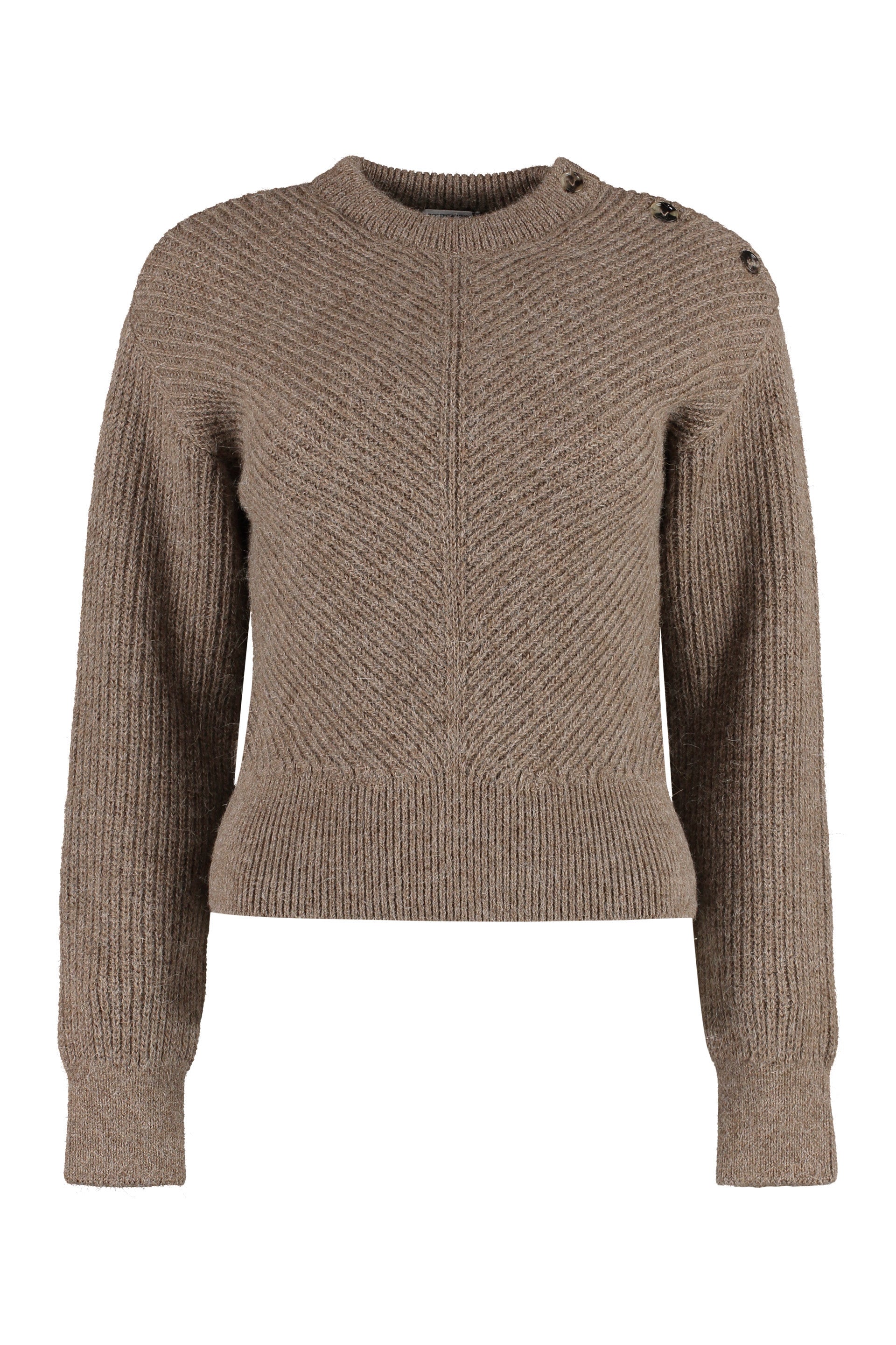 Long sleeve crew-neck sweater