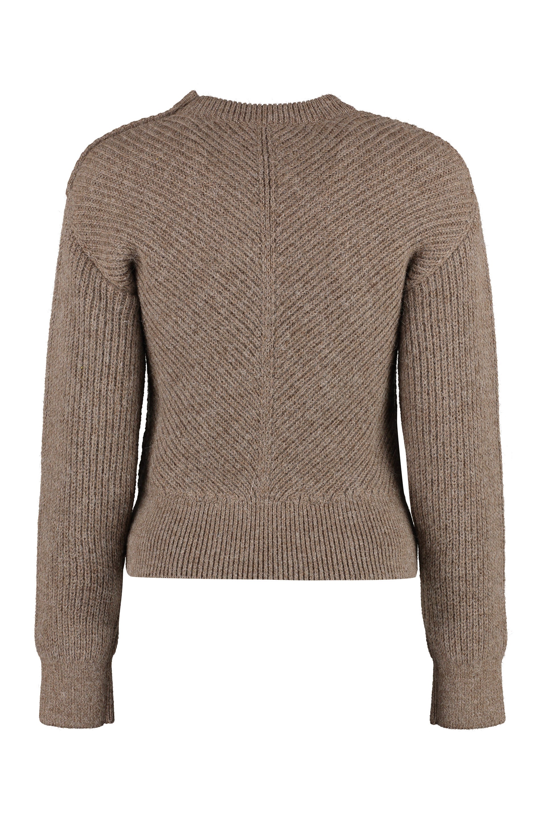 Long sleeve crew-neck sweater