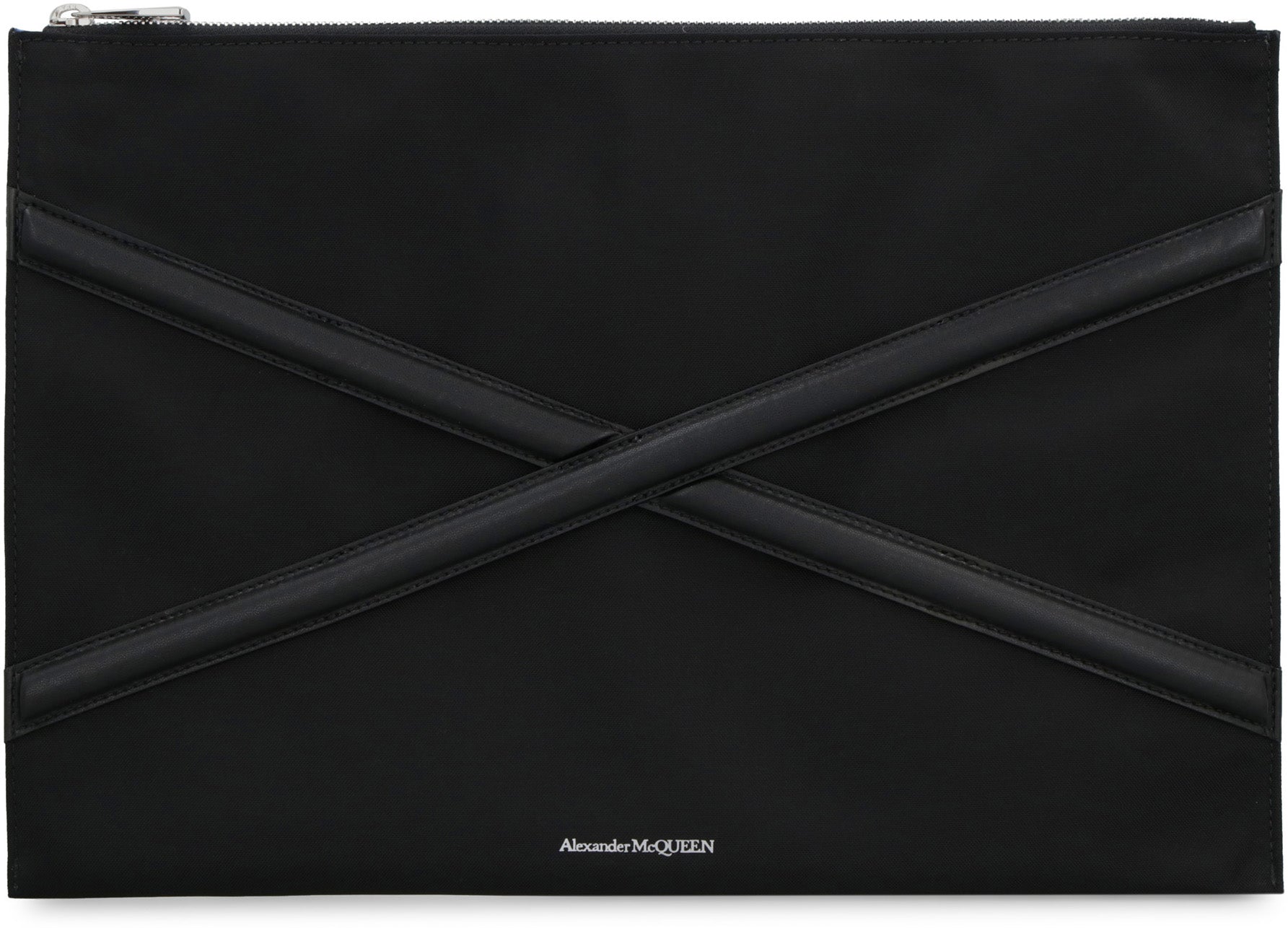 Harness nylon pouch-bag with logo