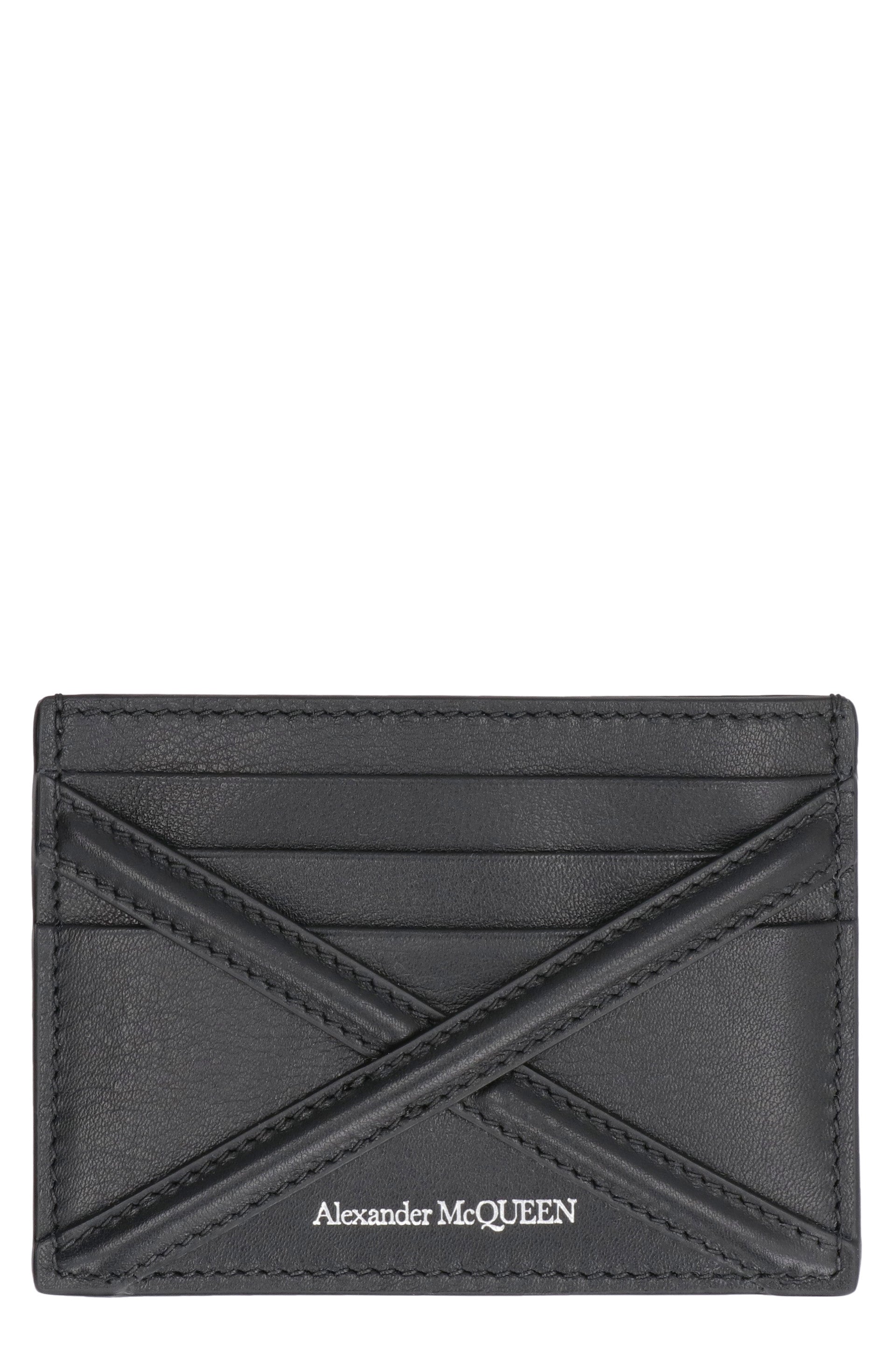 Leather card holder