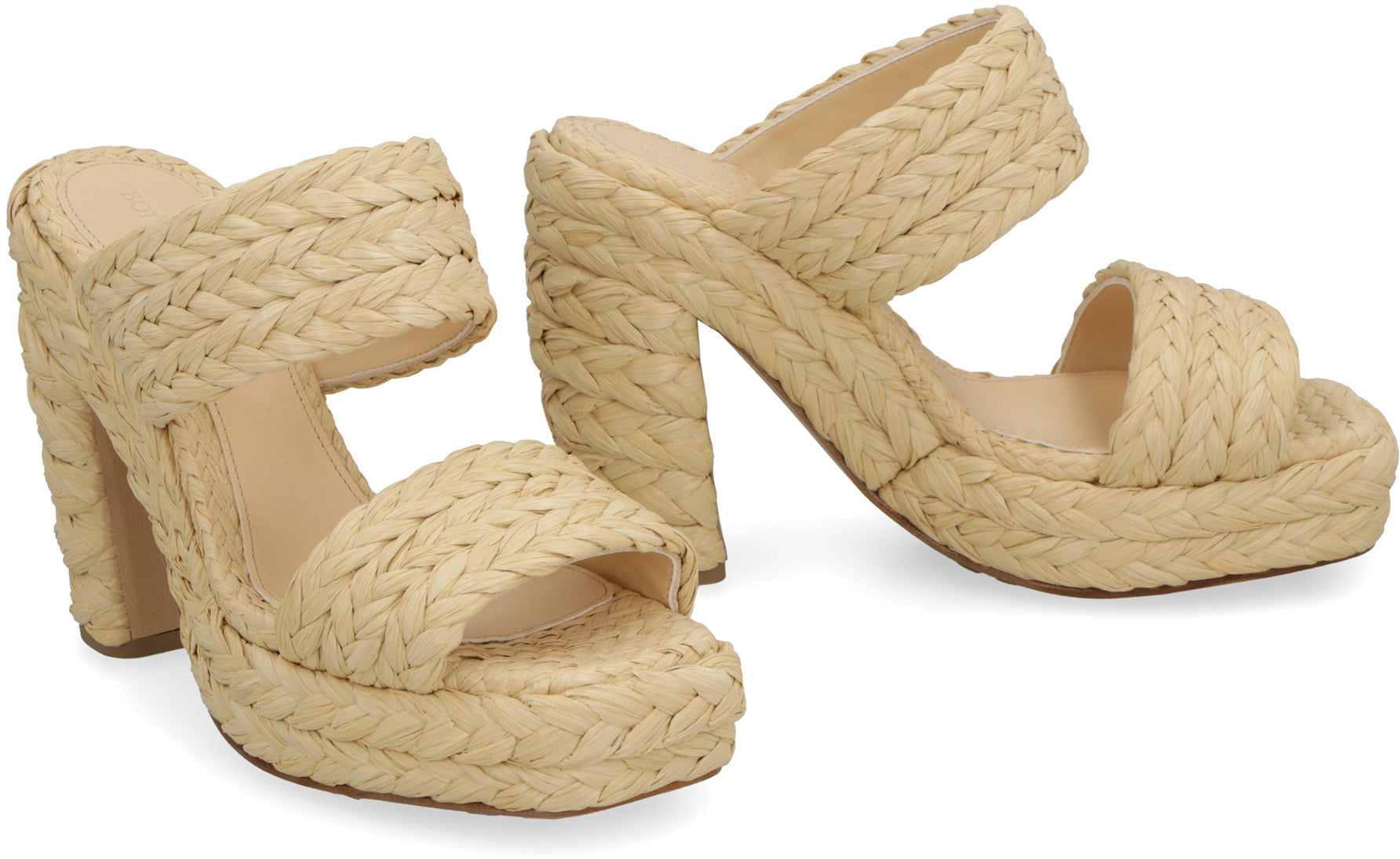 Canalazzo raffia mules