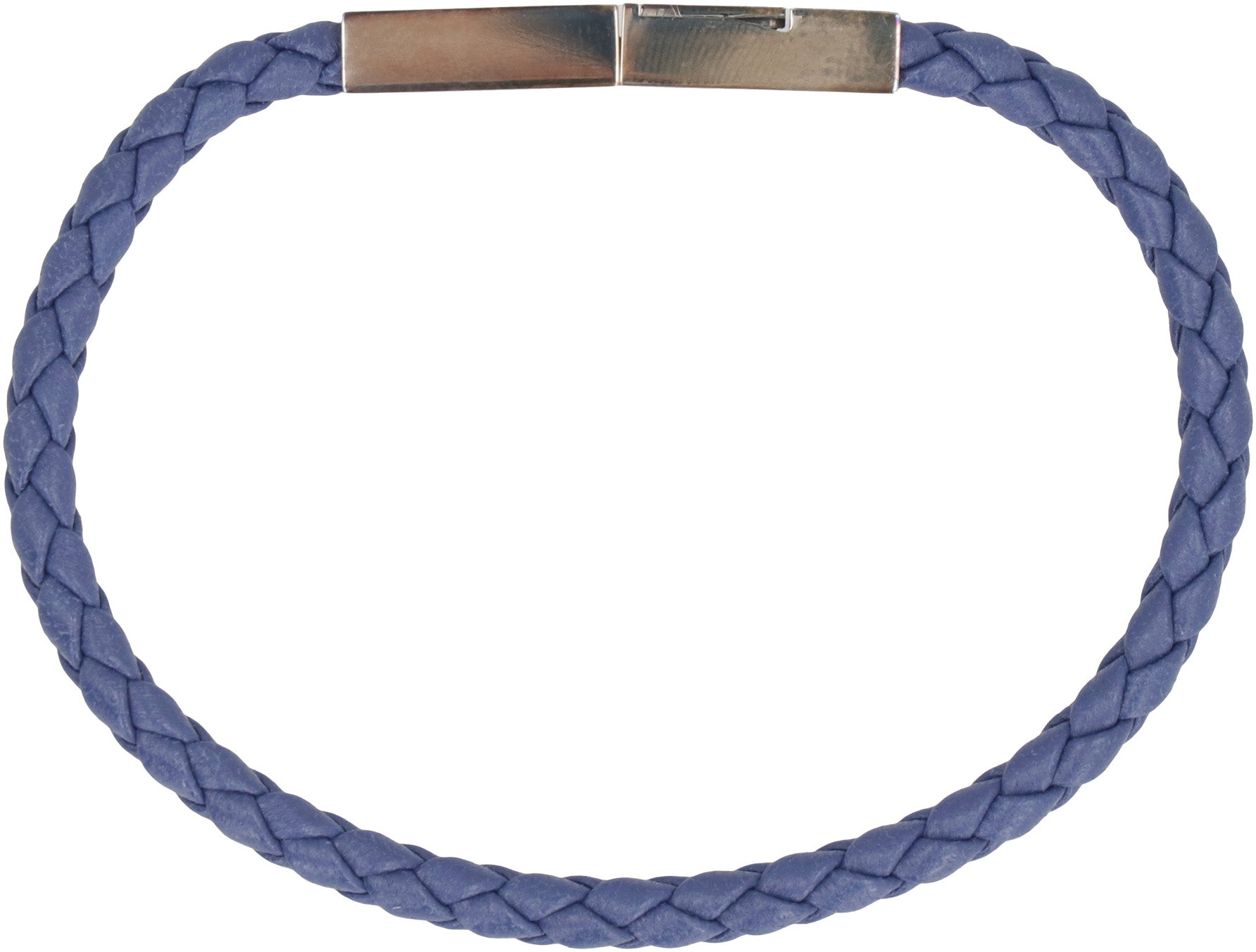 Braided leather bracelet