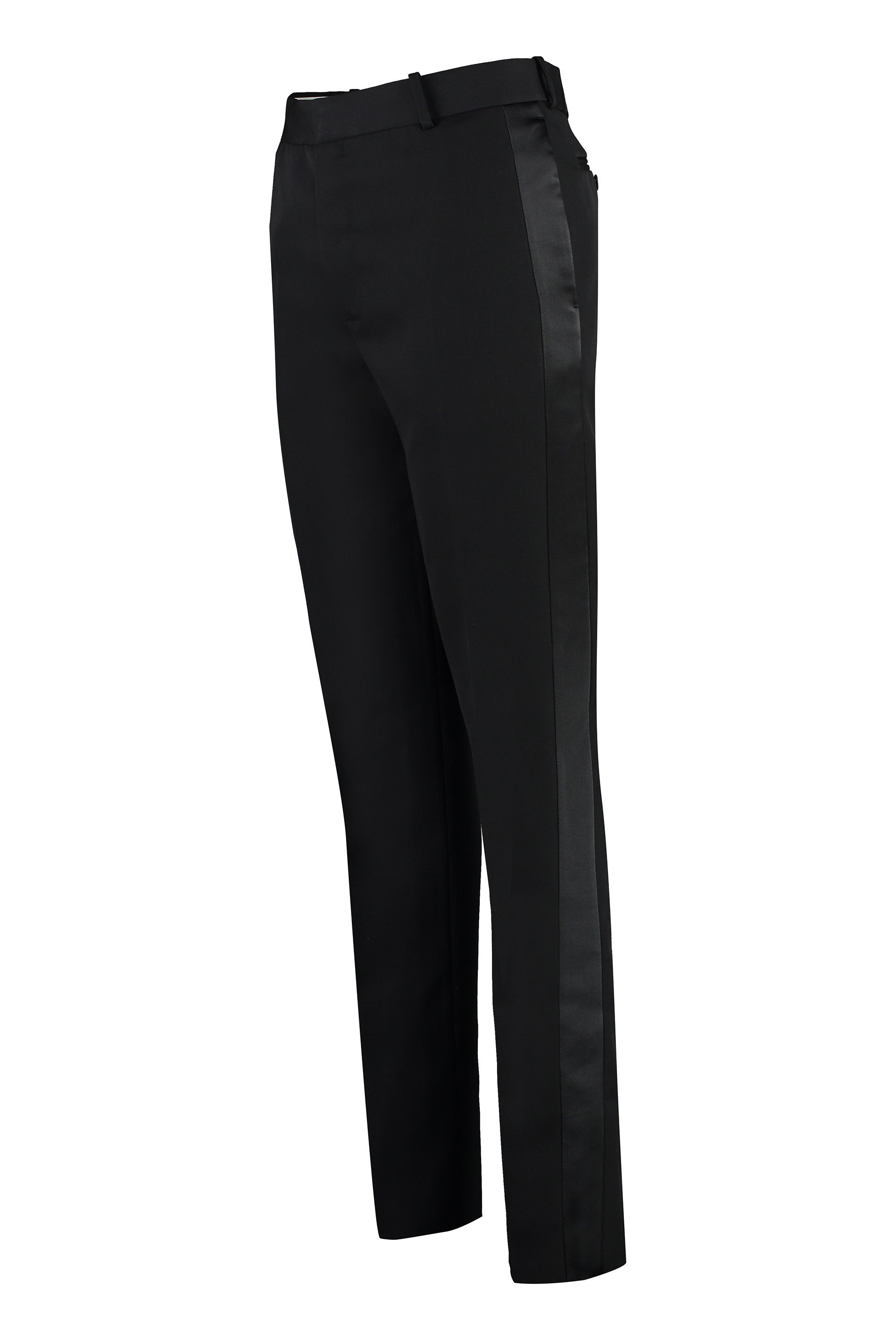 Wool tailored trousers