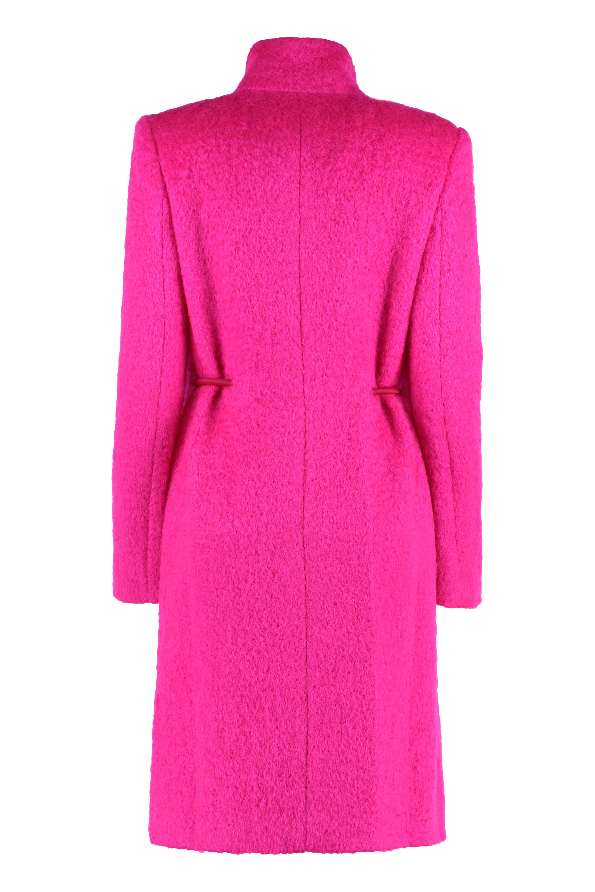 Mohair blend coat