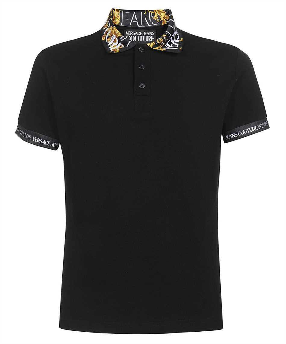 Short sleeve cotton polo shirt