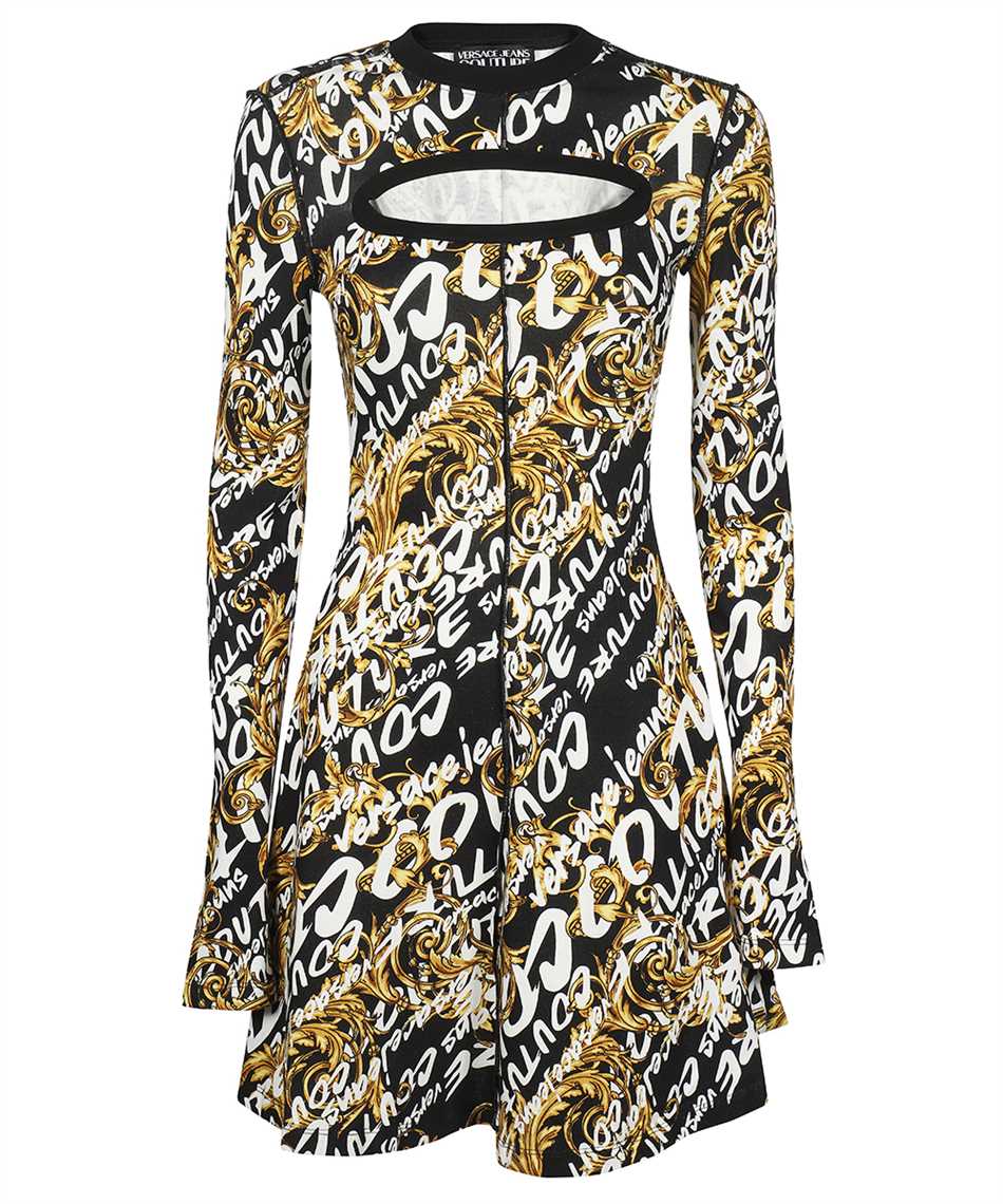 Printed cotton dress