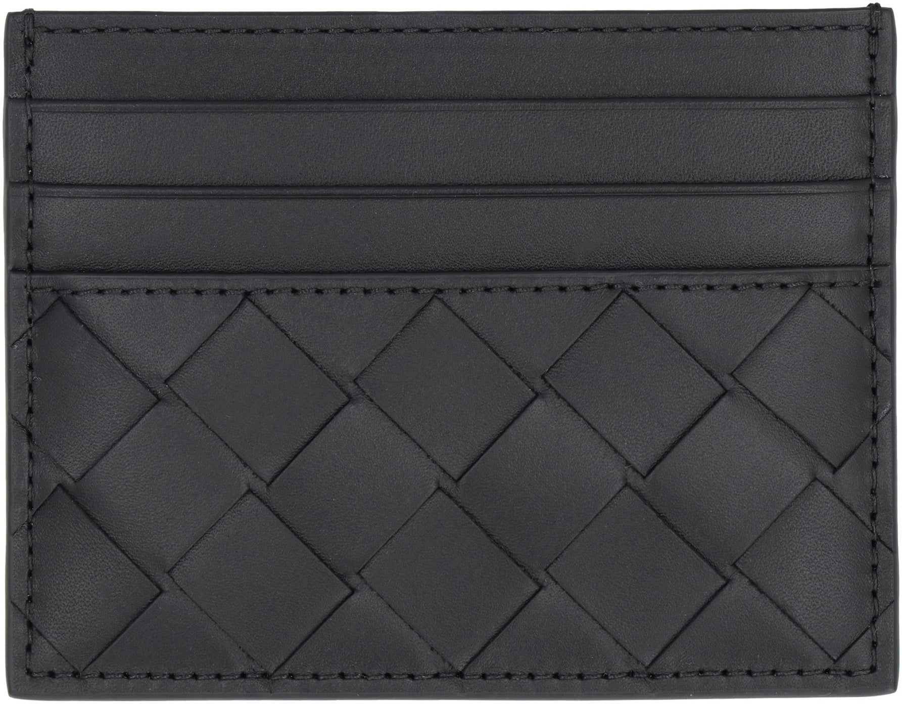 Intrecciato card case