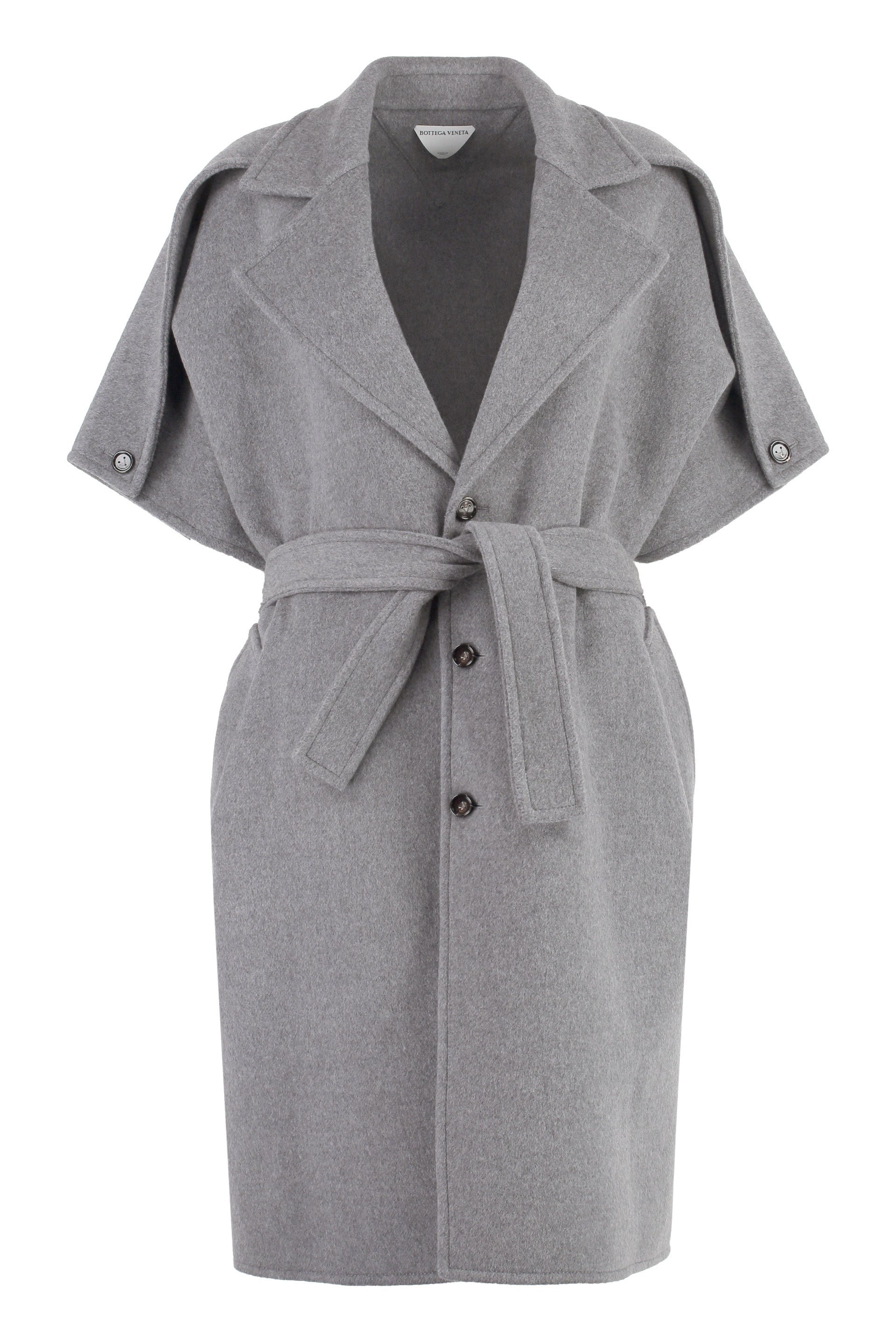 Wool and cashmere coat