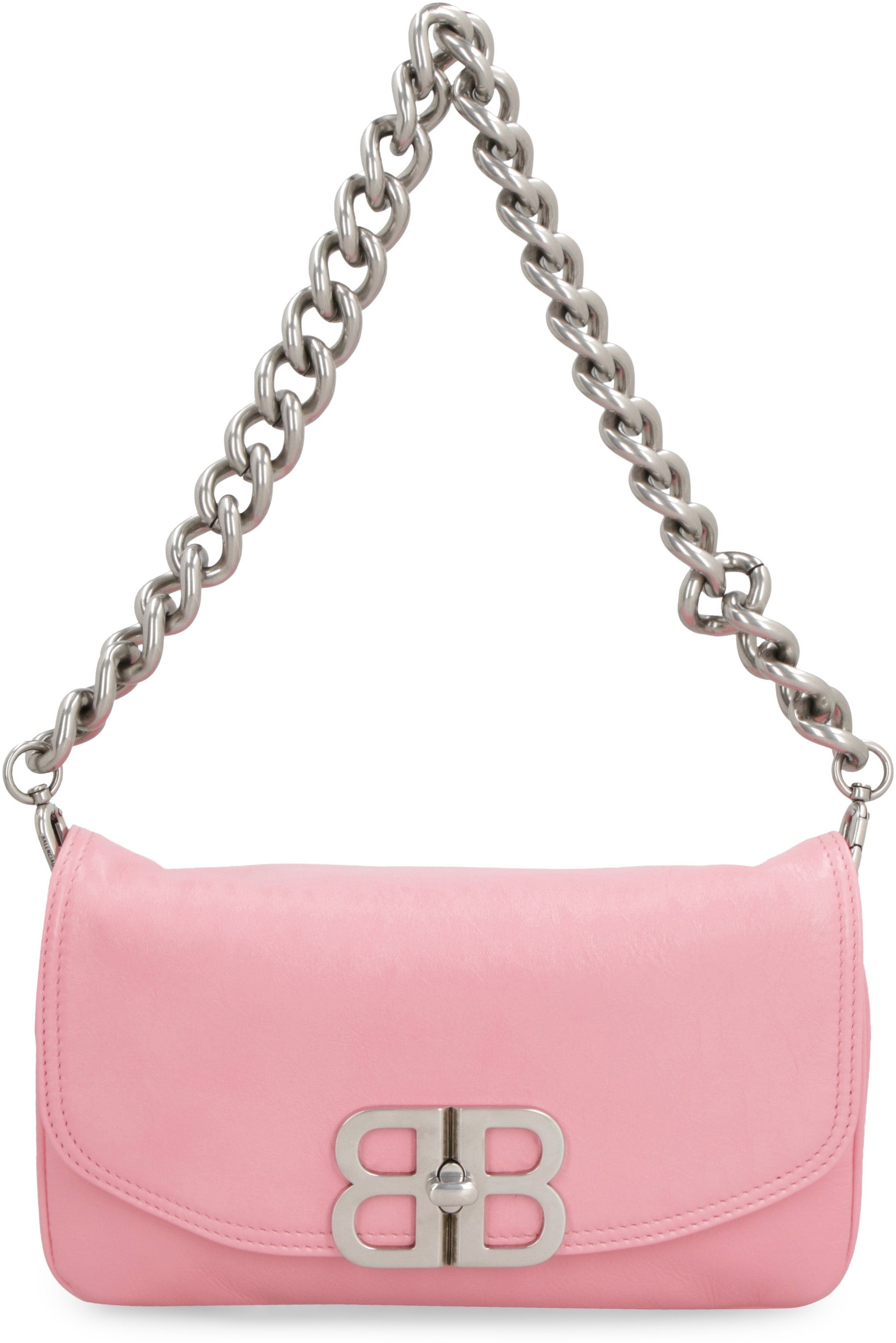 Flap BB Soft leather crossbody bag