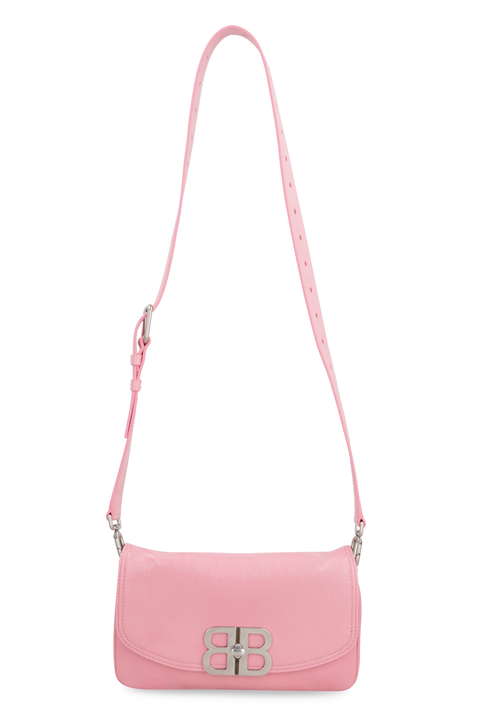 Flap BB Soft leather crossbody bag