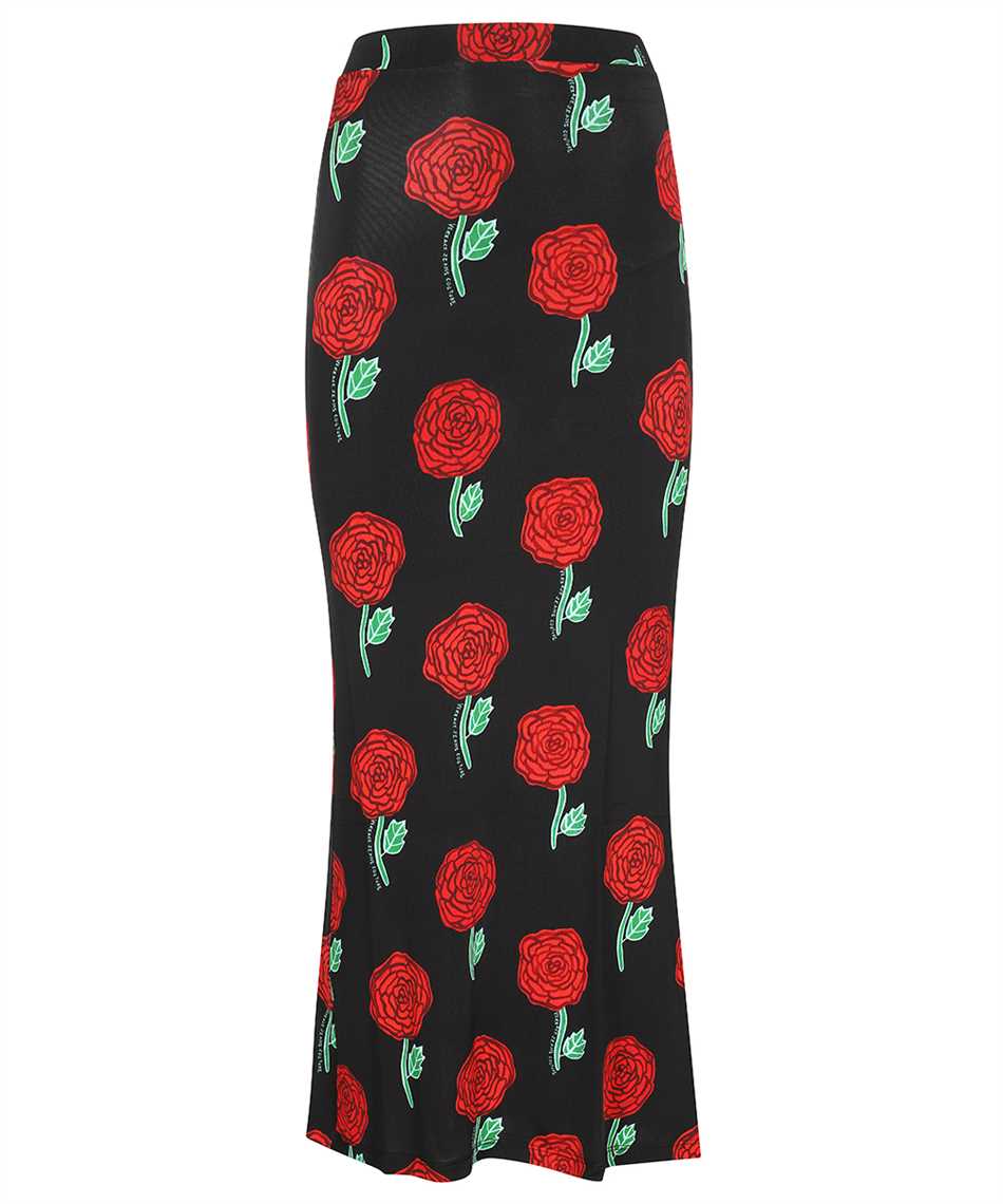 Floral print skirt