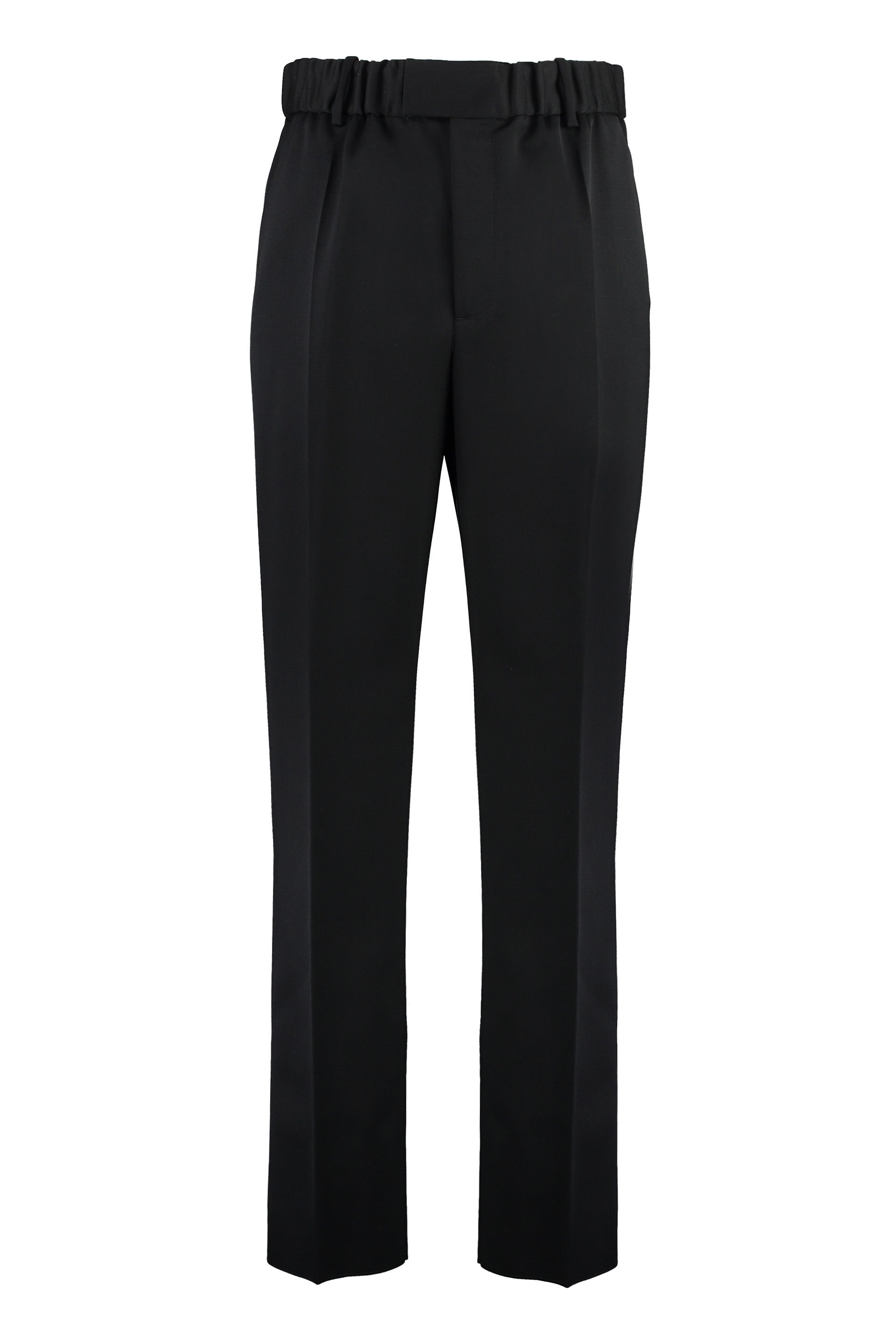 Wool tailored trousers