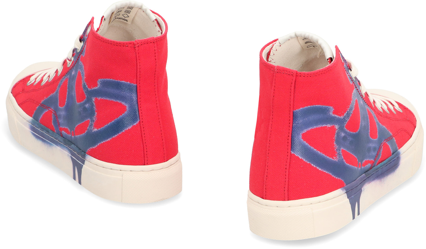 Plimsoll high-top sneakers