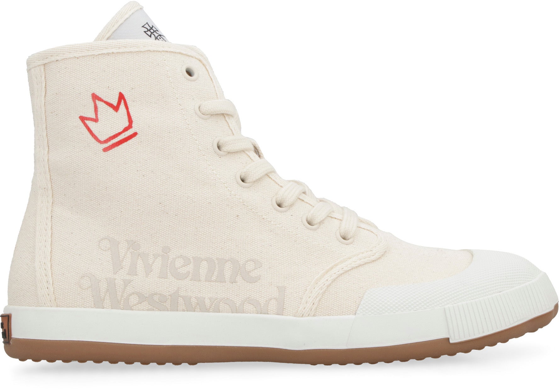 Animal Gym canvas high-top sneakers