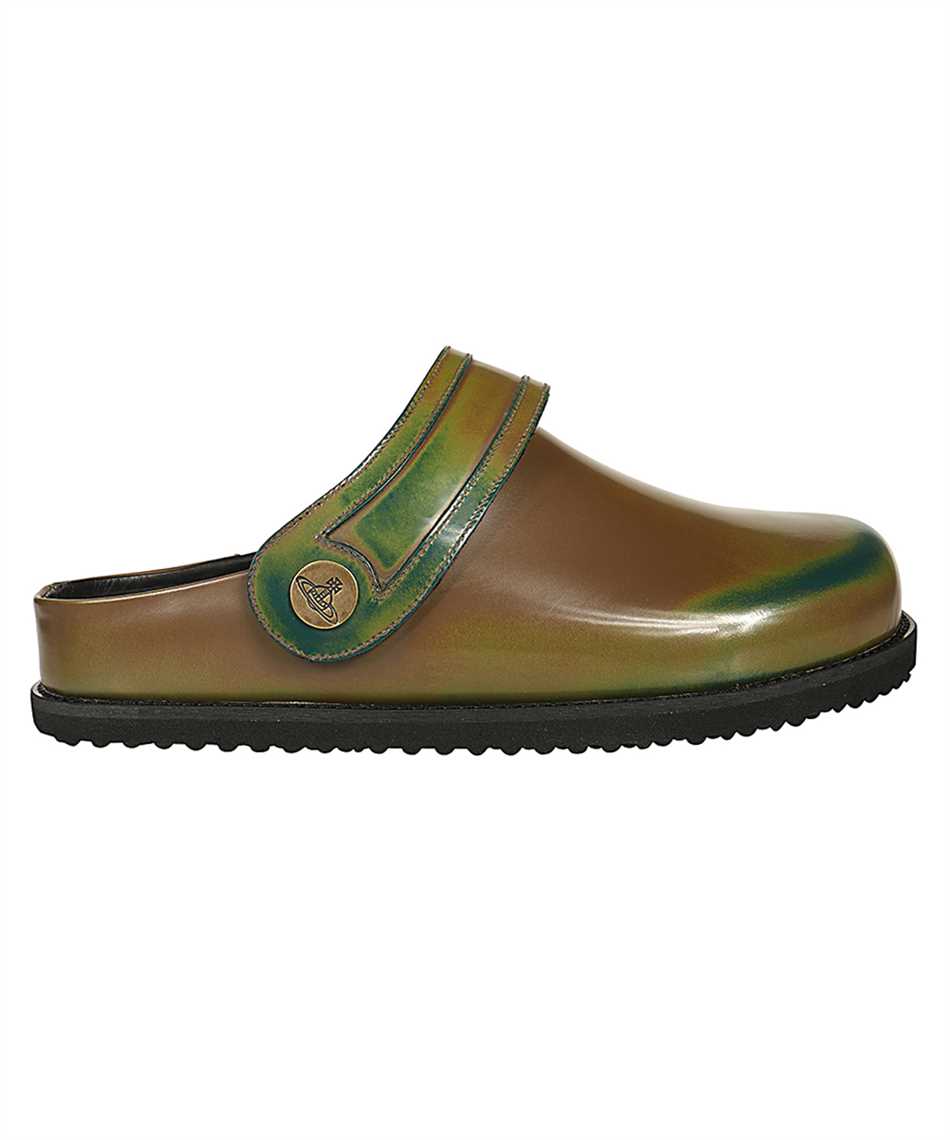 Leather mules