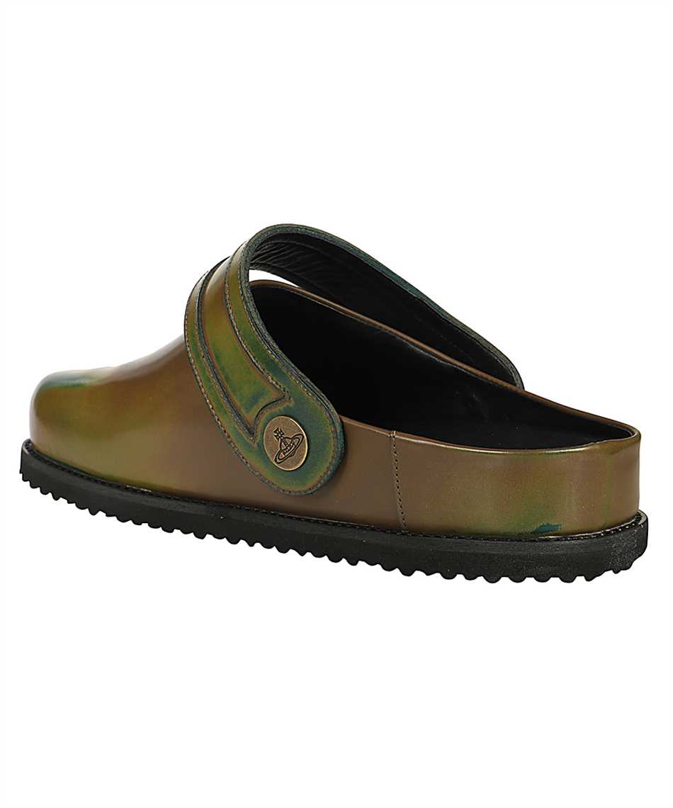 Leather mules