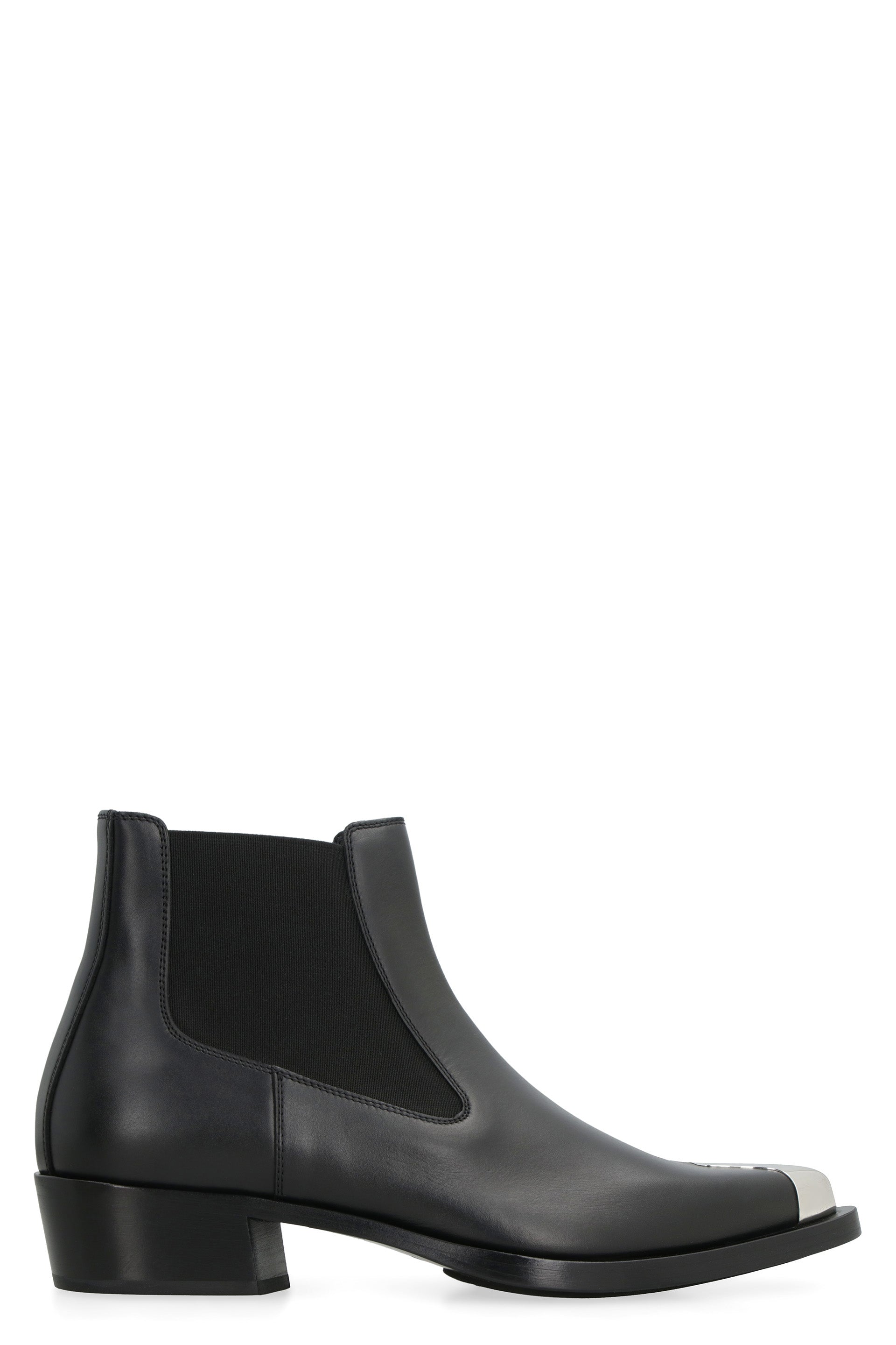 Punk Leather Chelsea boots